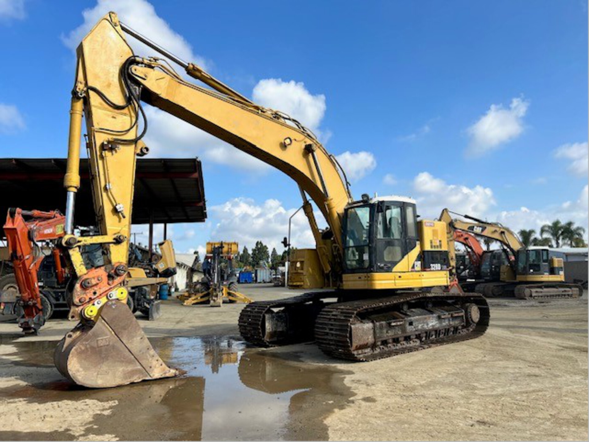 Cat 328D LCR Tracked Excavator
