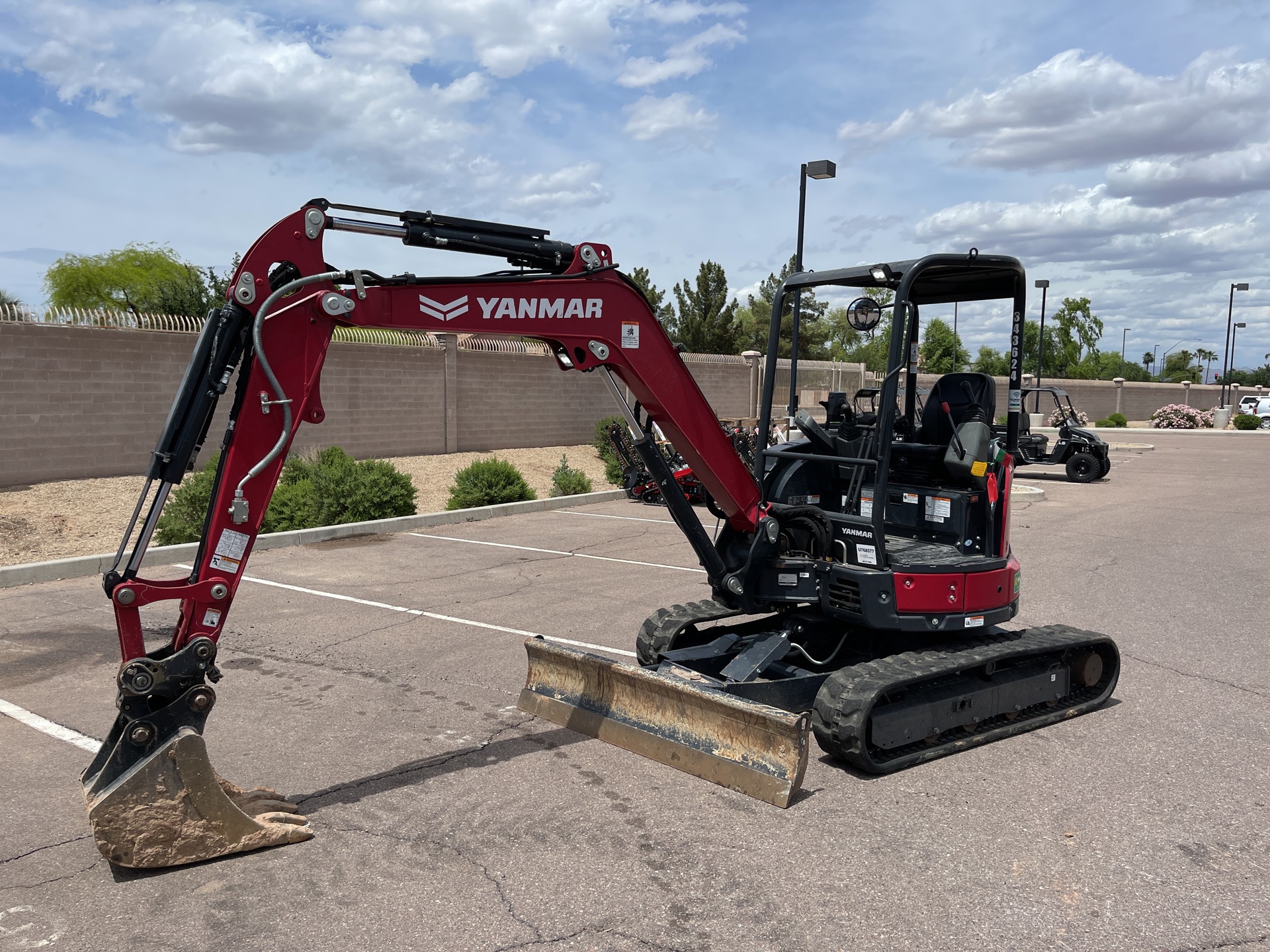 2022 Yanmar ViO35-6A Mini Excavator