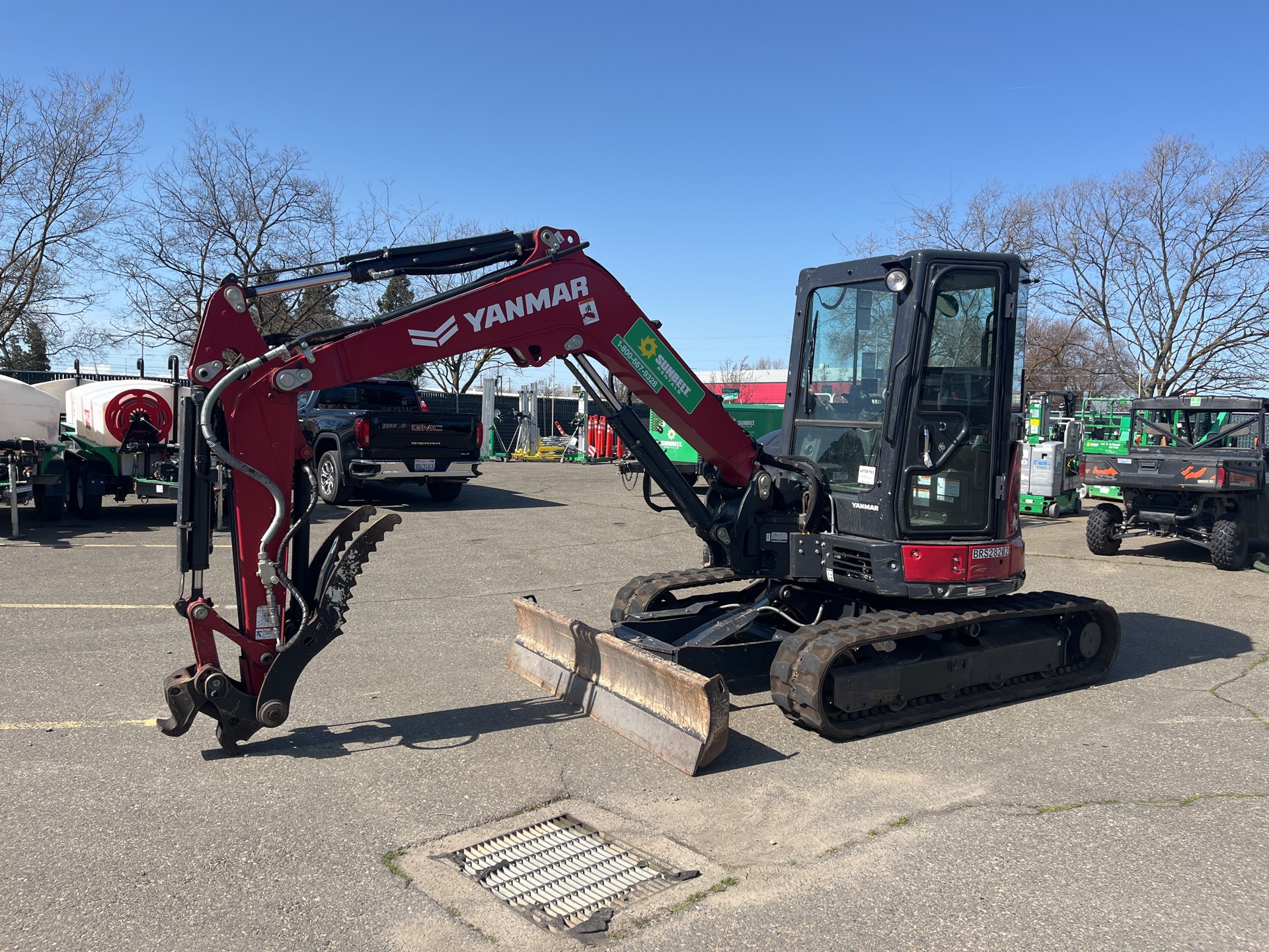 2021 Yanmar ViO50-6A Mini Excavator