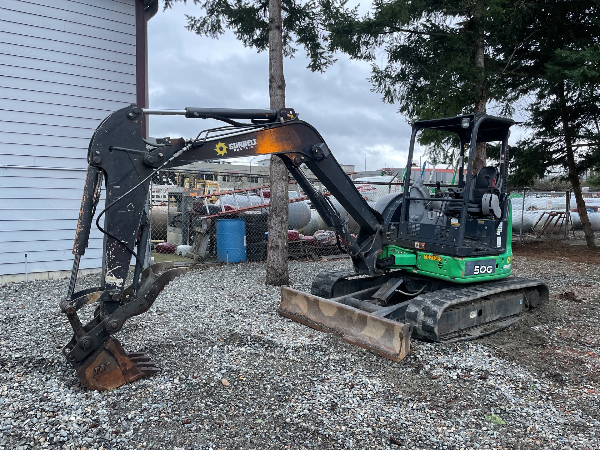 2017 John Deere 50G Mini Excavator