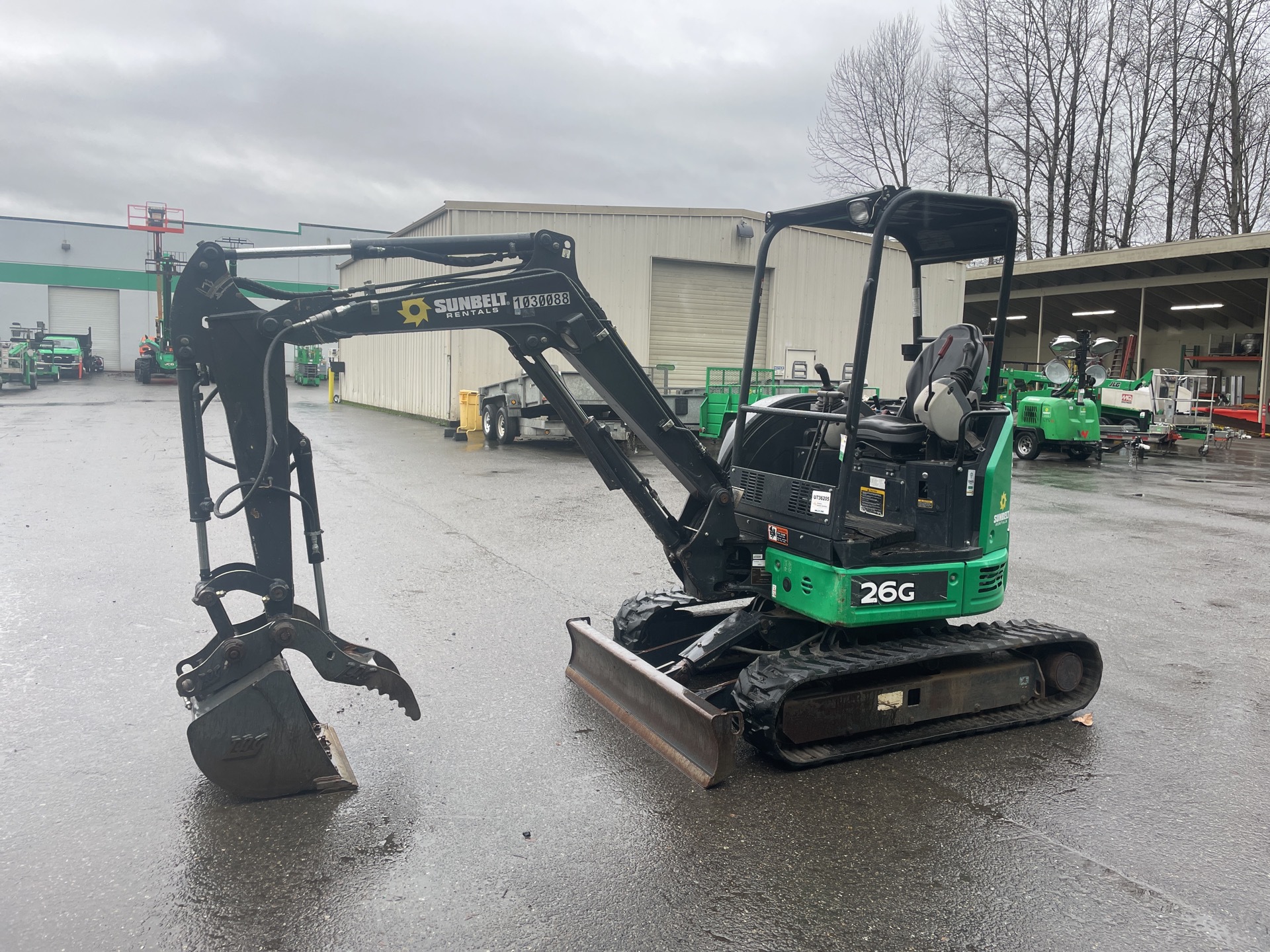 2017 John Deere 26G Mini Excavator