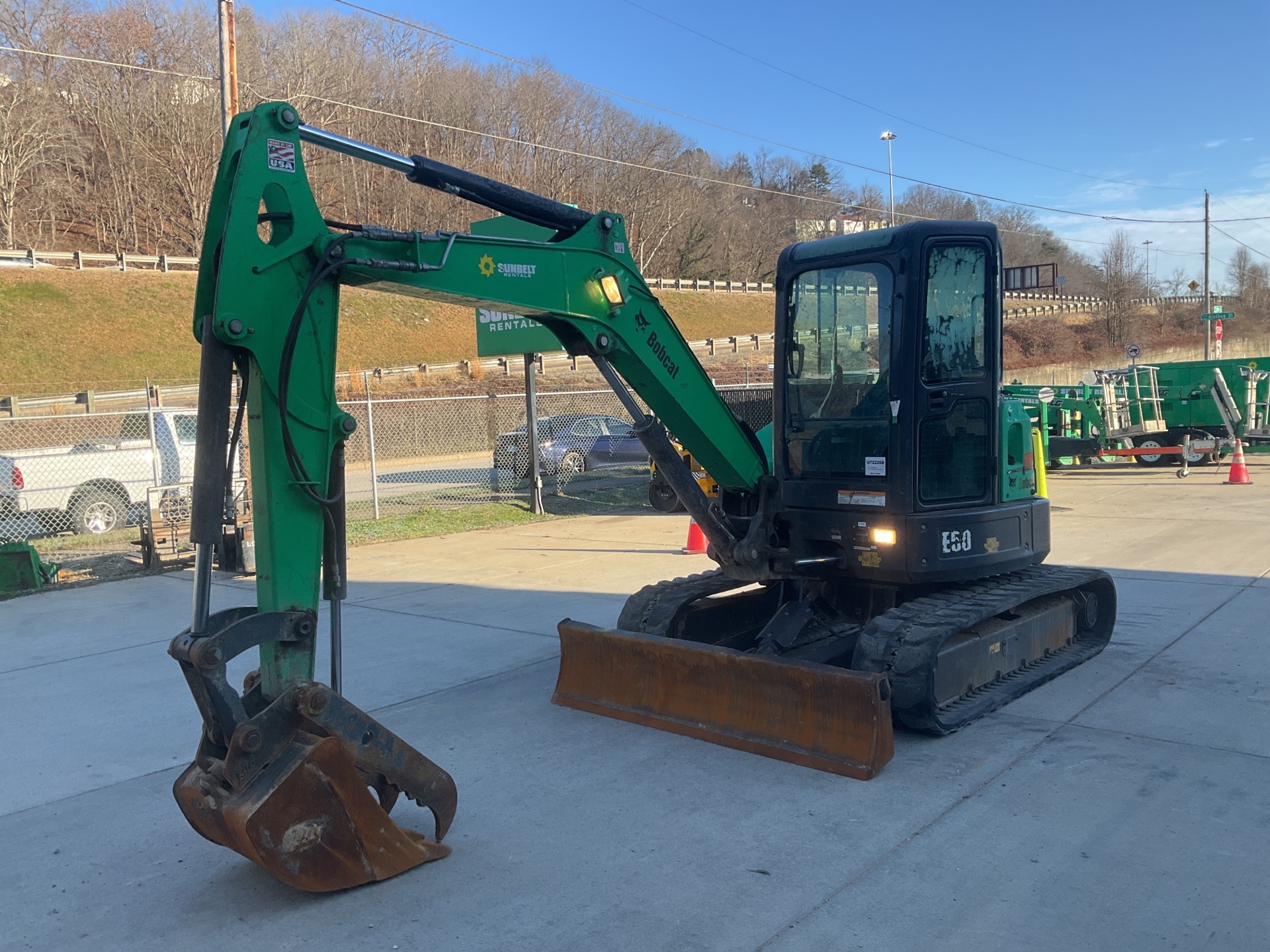 2018 Bobcat E50 Mini Excavator