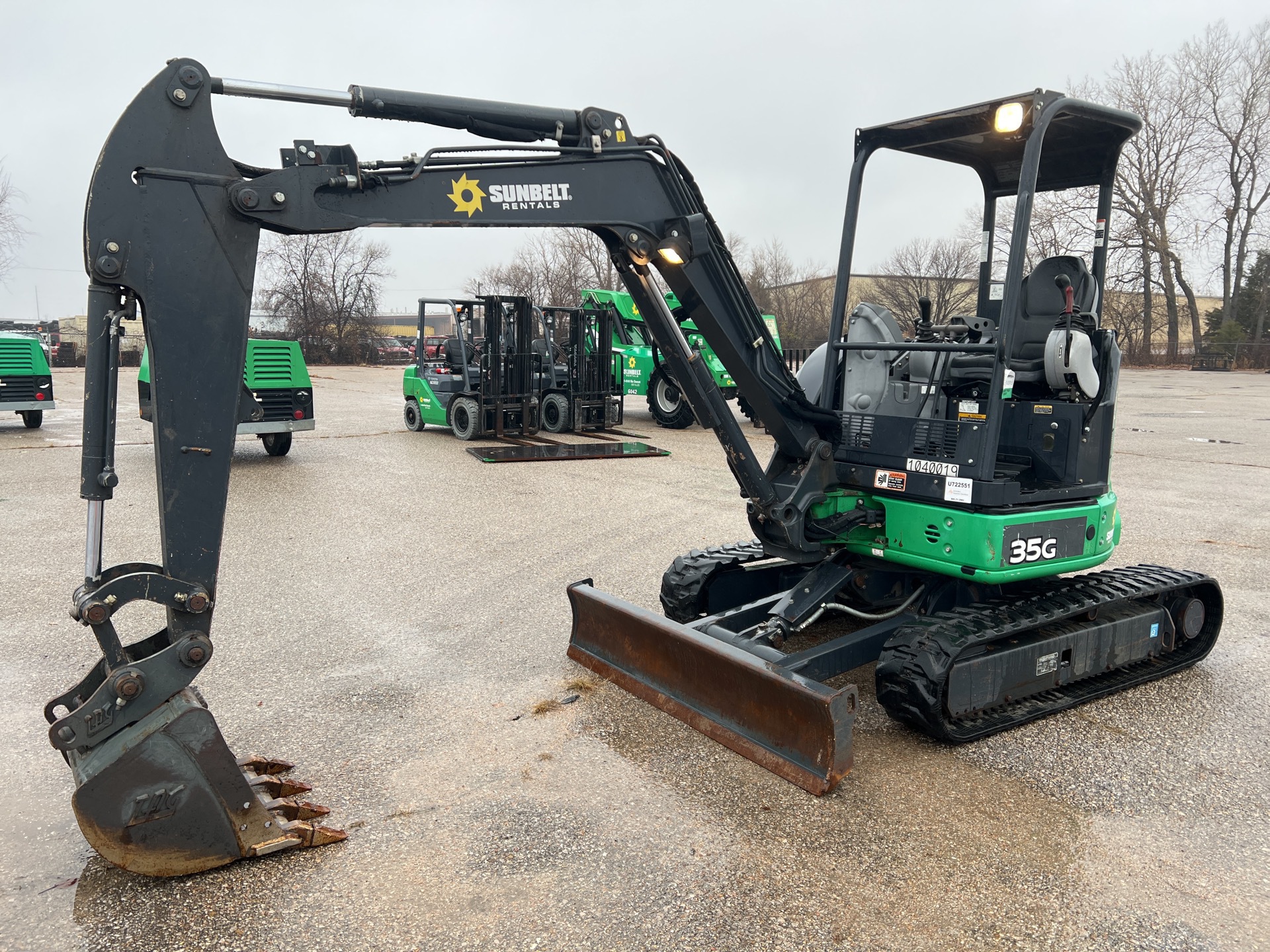 2017 John Deere 35G Mini Excavator