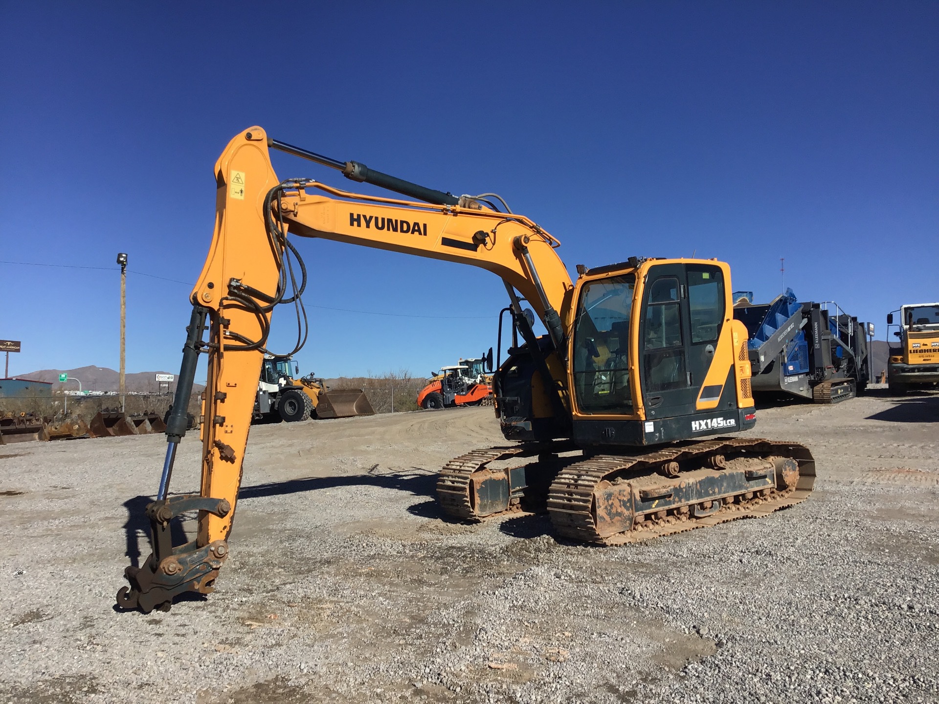 2021 Hyundai HX145LCR Tracked Excavator