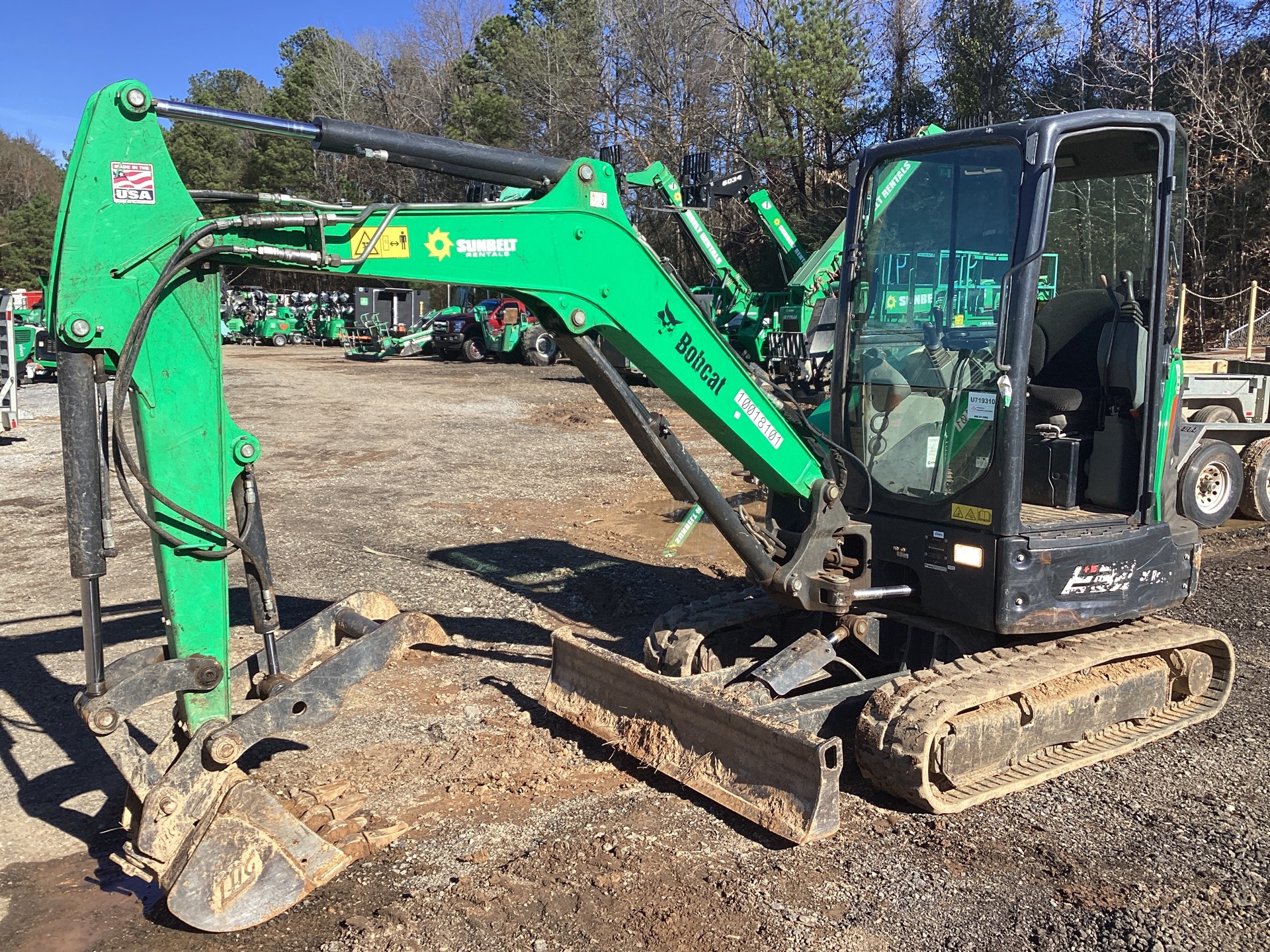 2018 Bobcat E32 Mini Excavator