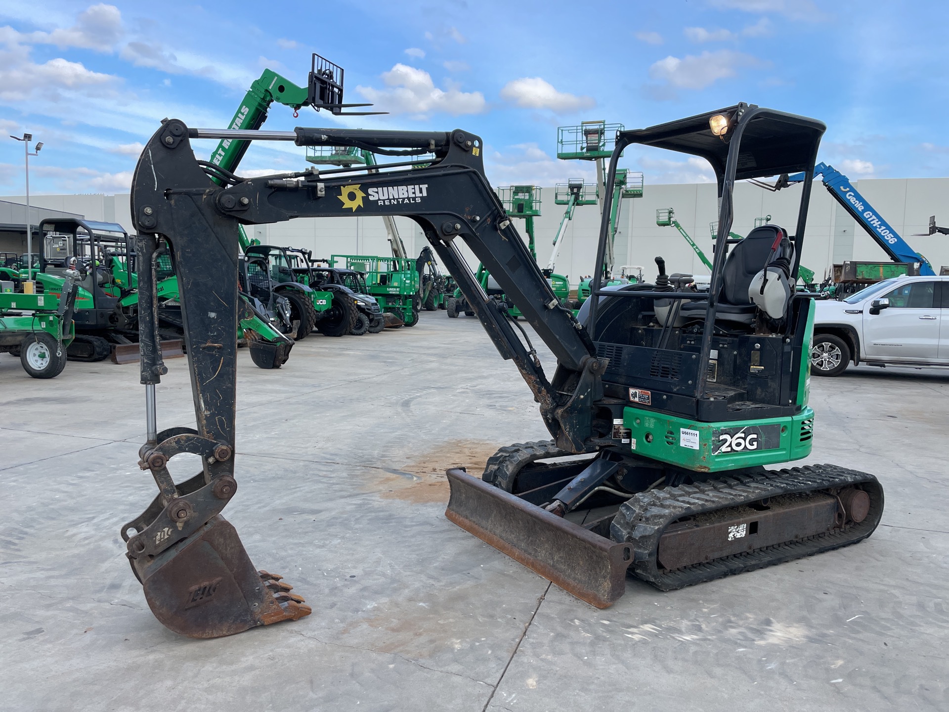 2017 John Deere 26G Mini Excavator
