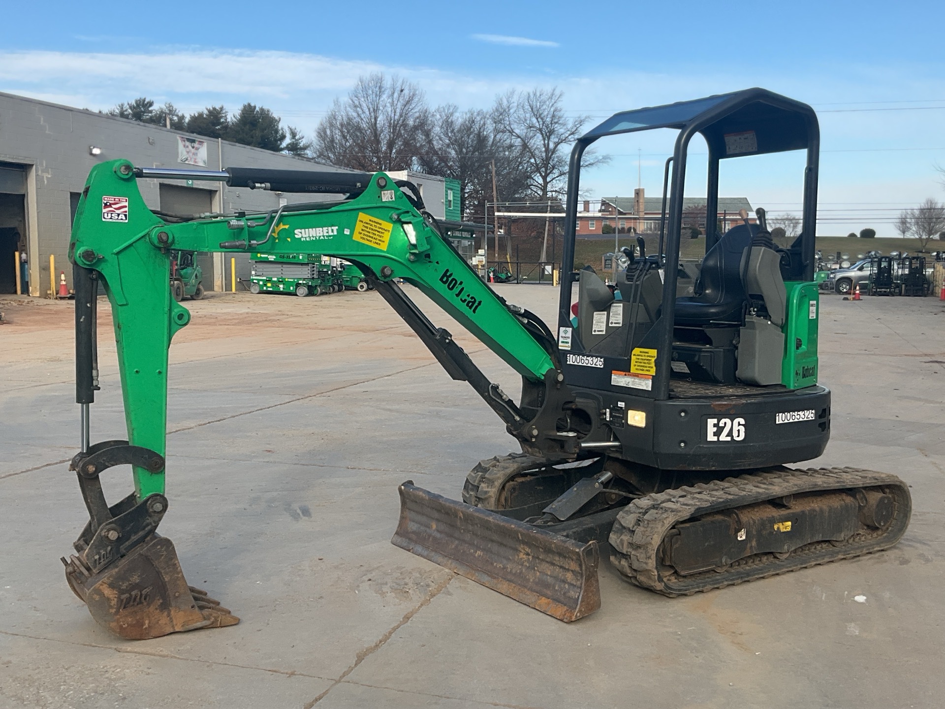 2018 Bobcat E26 Mini Excavator