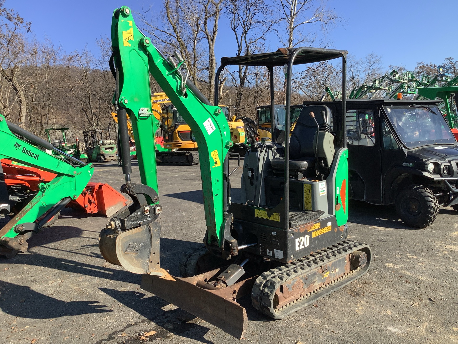 2018 Bobcat E20 Mini Excavator