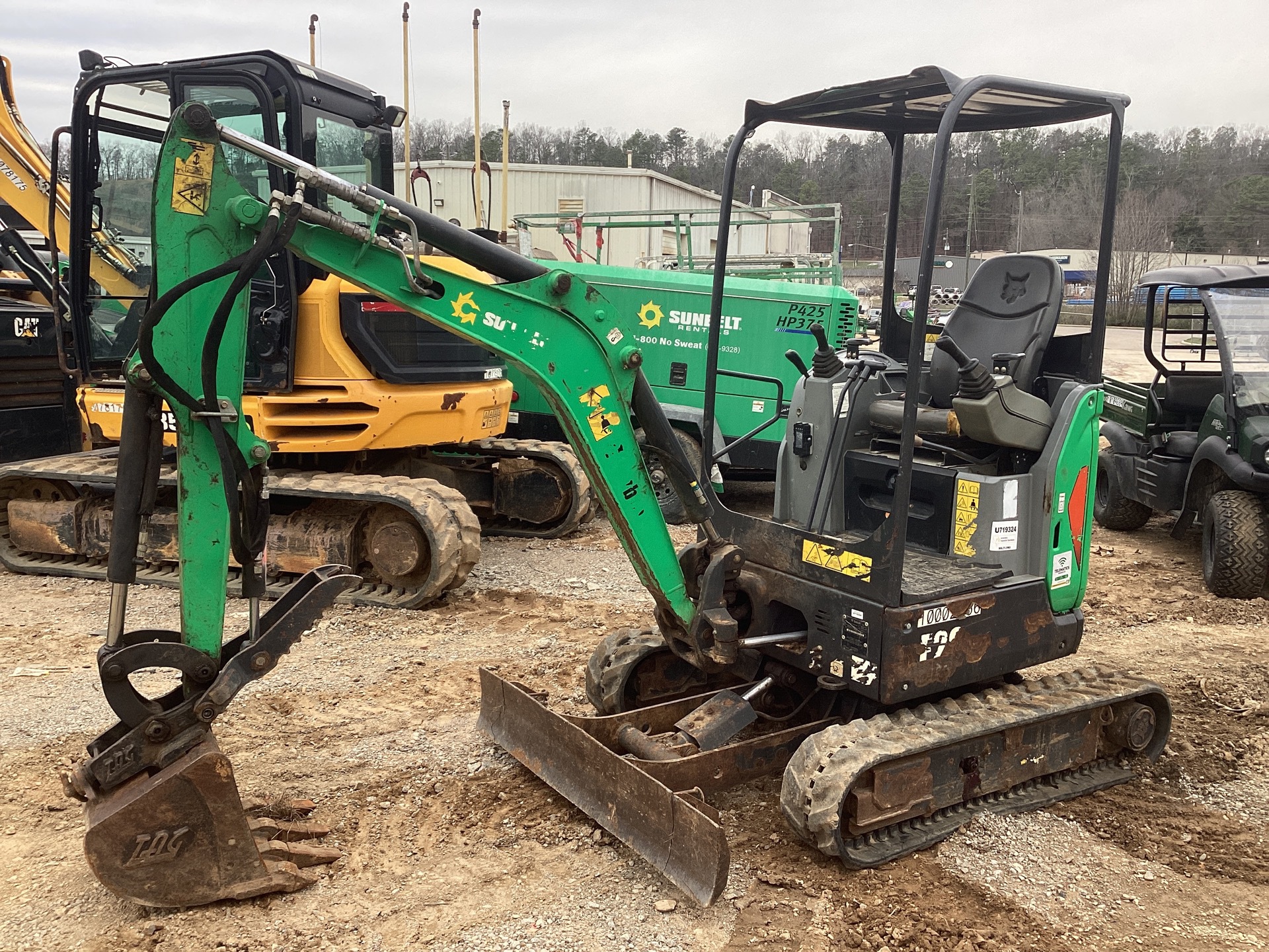 2018 Bobcat E20 Mini Excavator