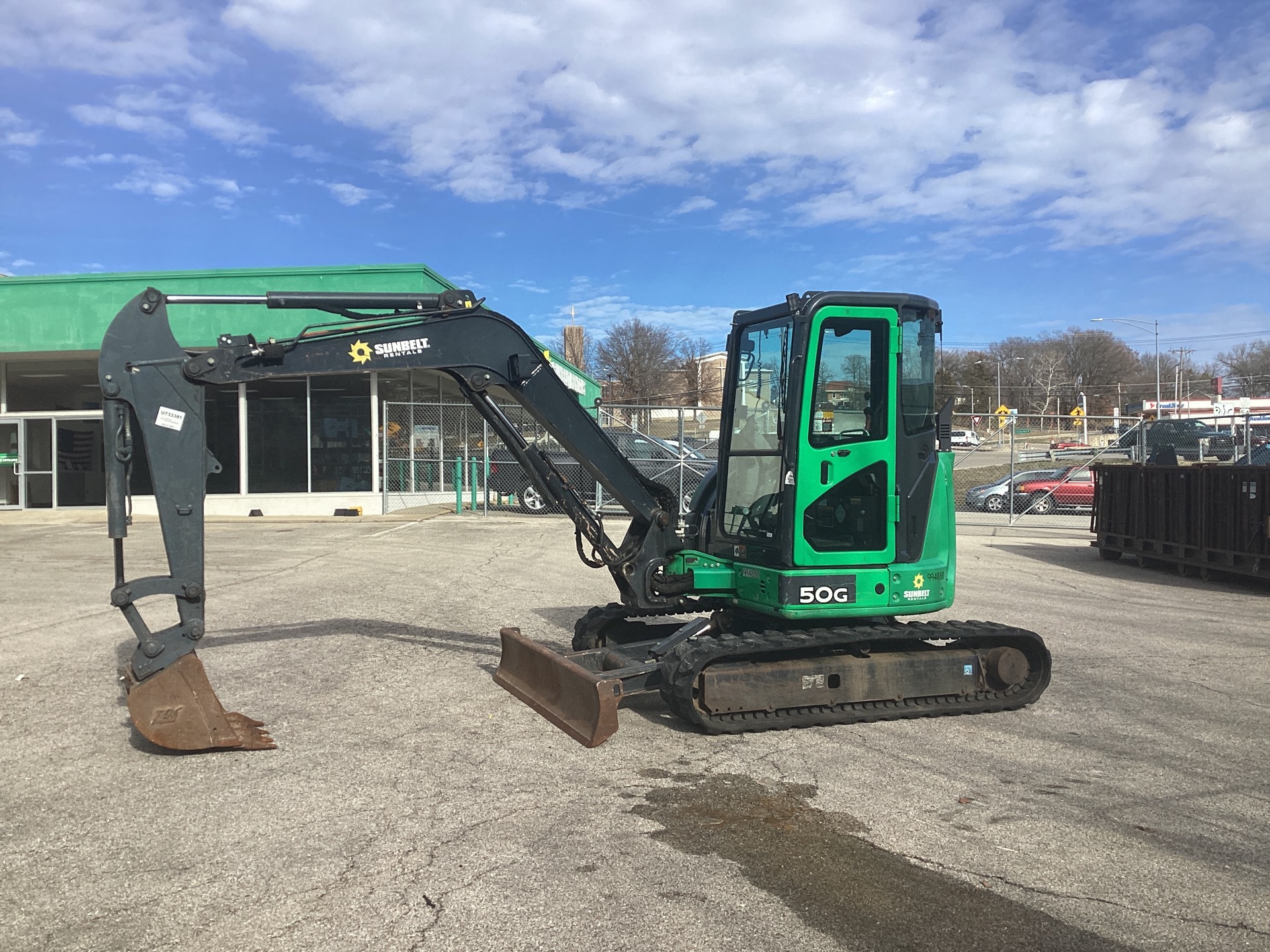 2017 John Deere 50G Mini Excavator