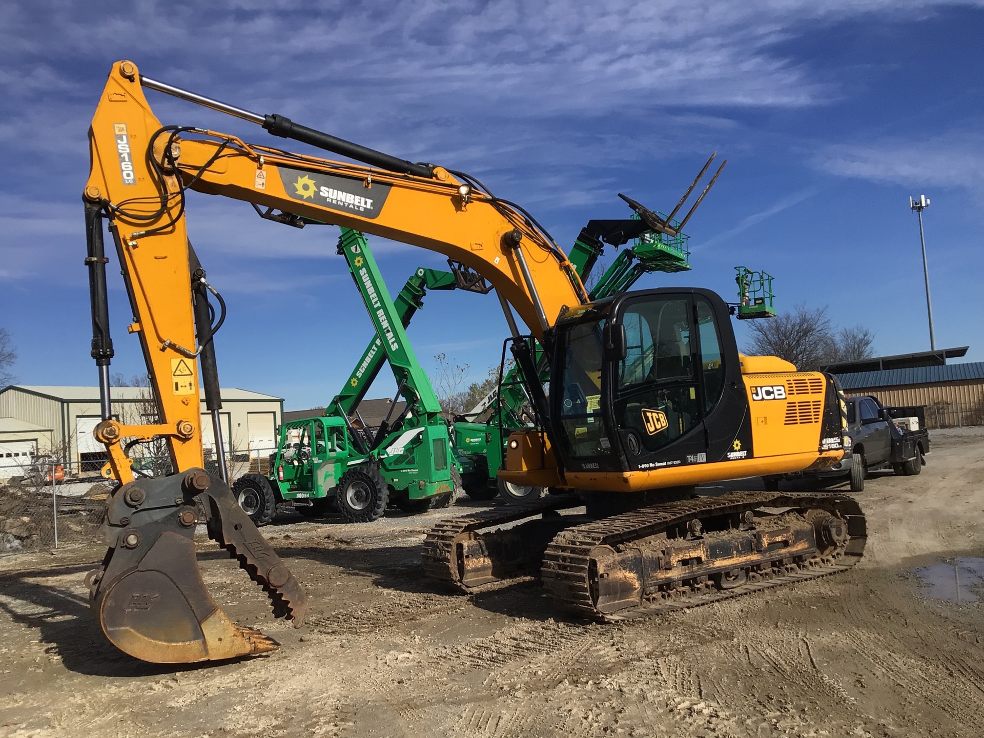 2017 JCB JS160LCT4F Roadbuilder Tracked Excavator