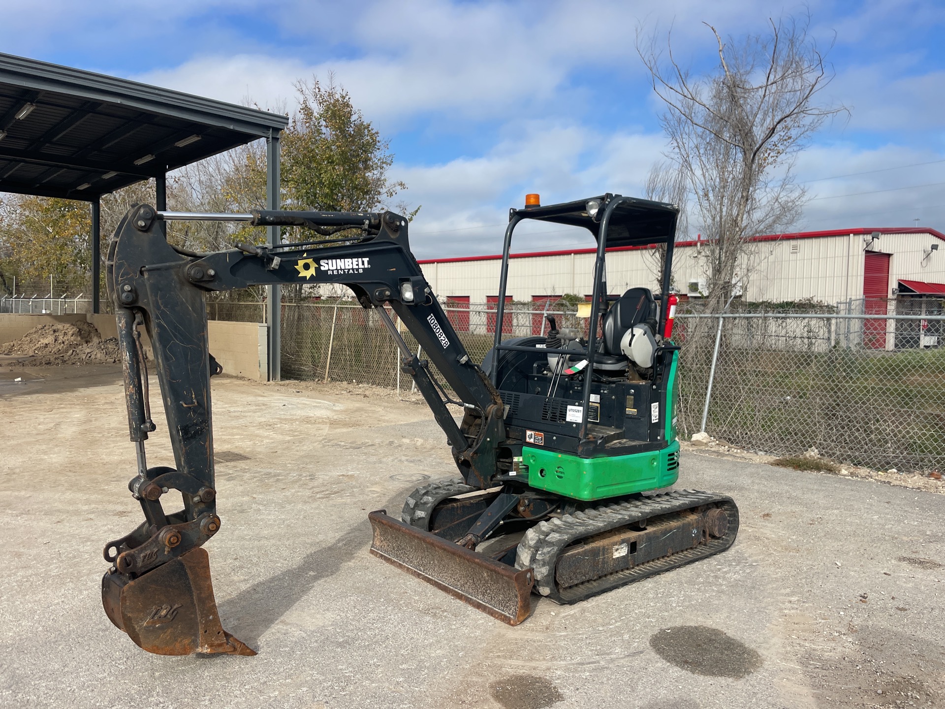 2017 John Deere 26G Mini Excavator