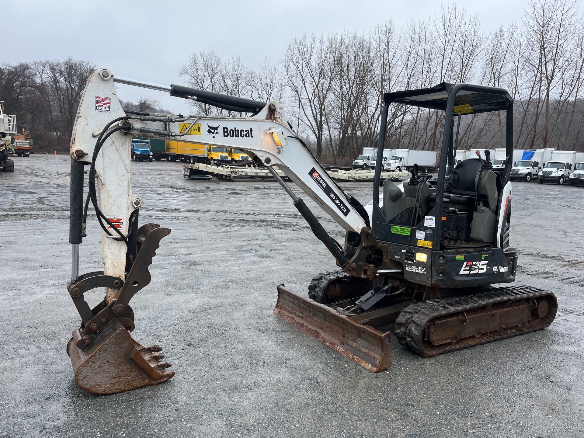 2018 Bobcat E35i Mini Excavator