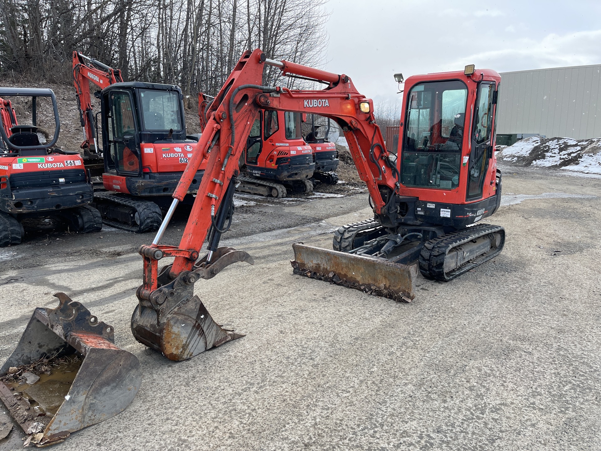 2017 Kubota KX91-3S2 Mini Excavator