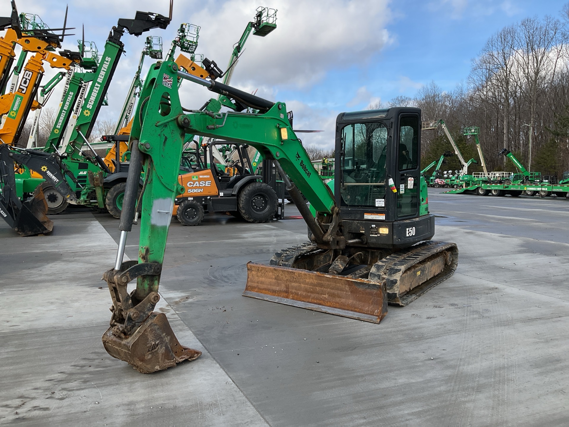 2018 Bobcat E50 Mini Excavator
