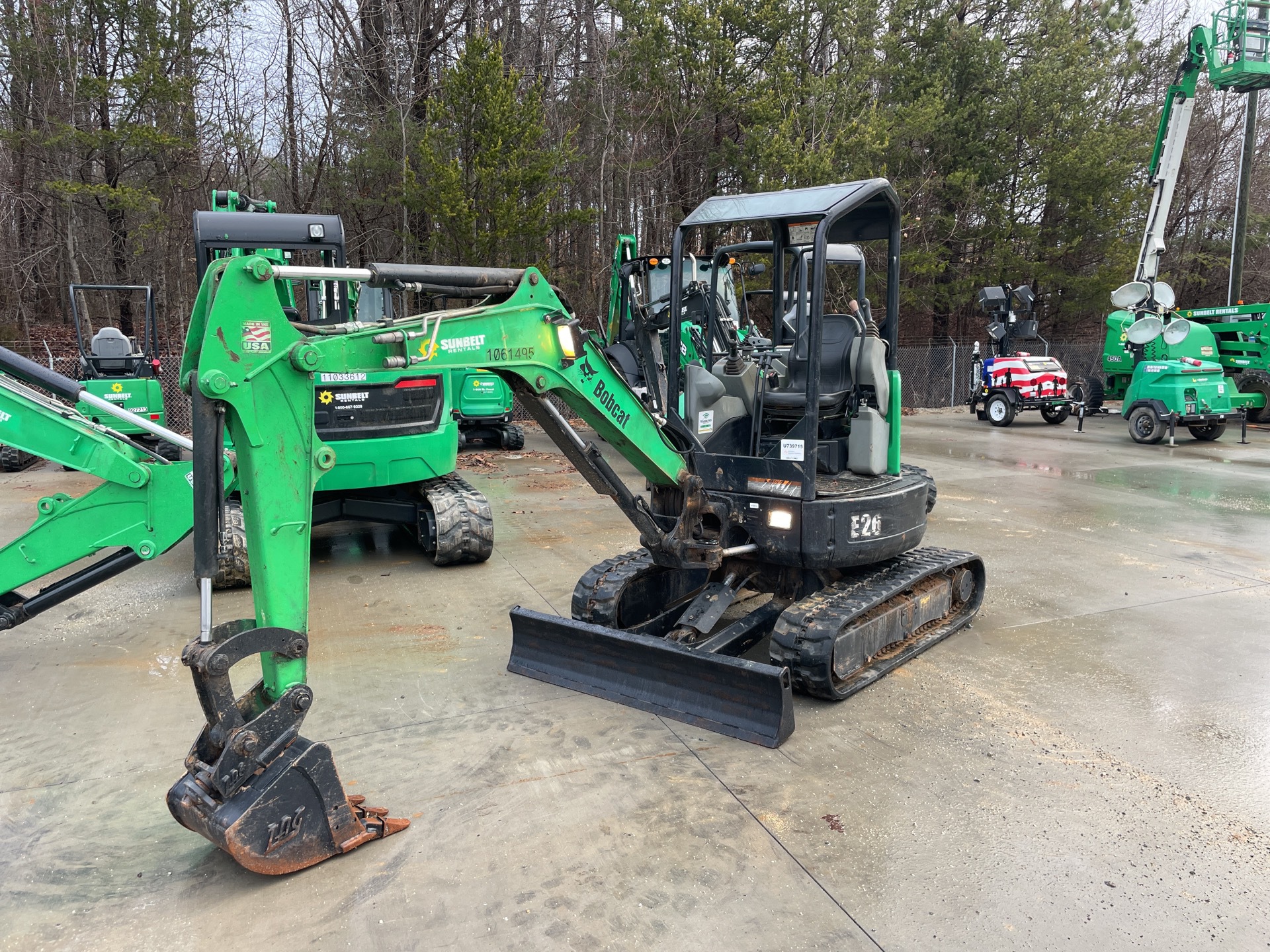 2018 Bobcat E26 Mini Excavator