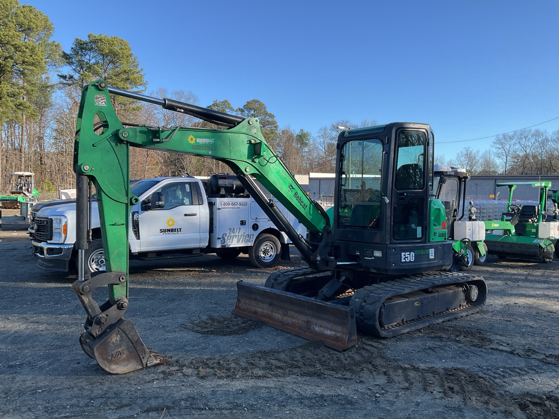 2018 Bobcat E50 Mini Excavator