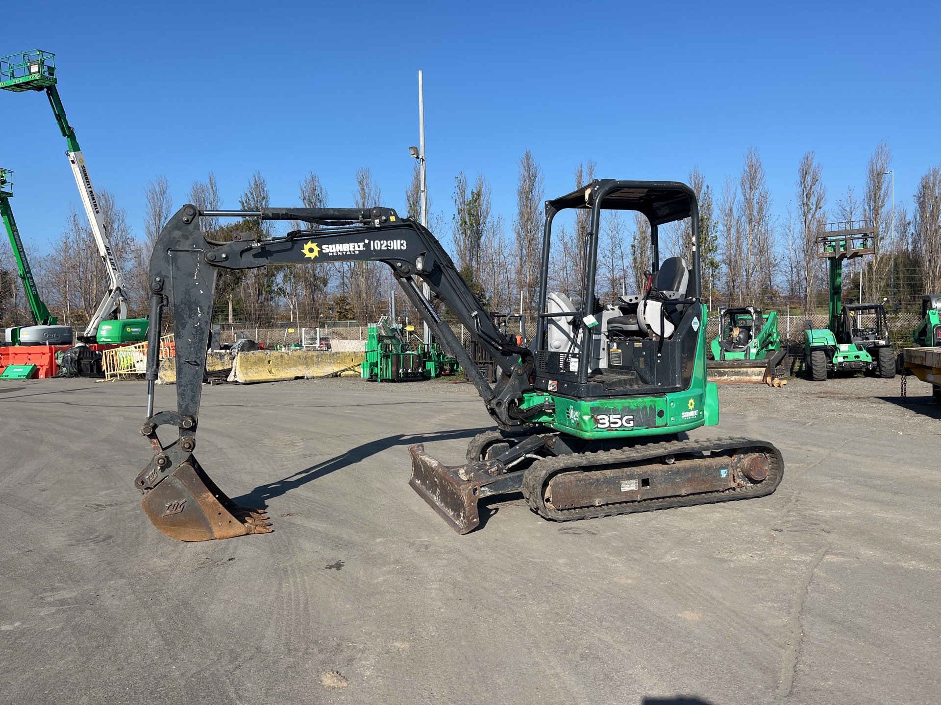 2017 John Deere 35G Mini Excavator