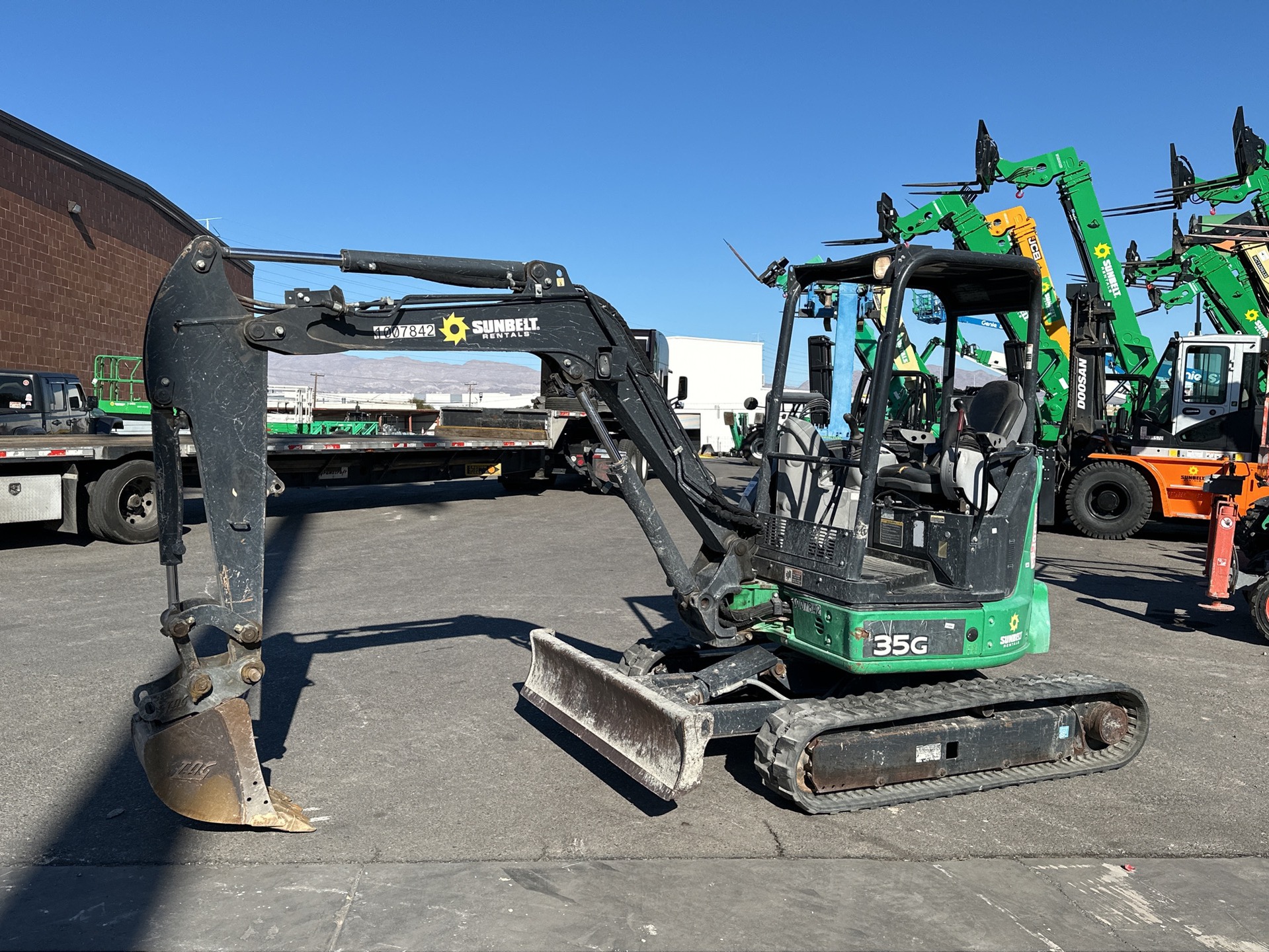 2017 John Deere 35G Mini Excavator