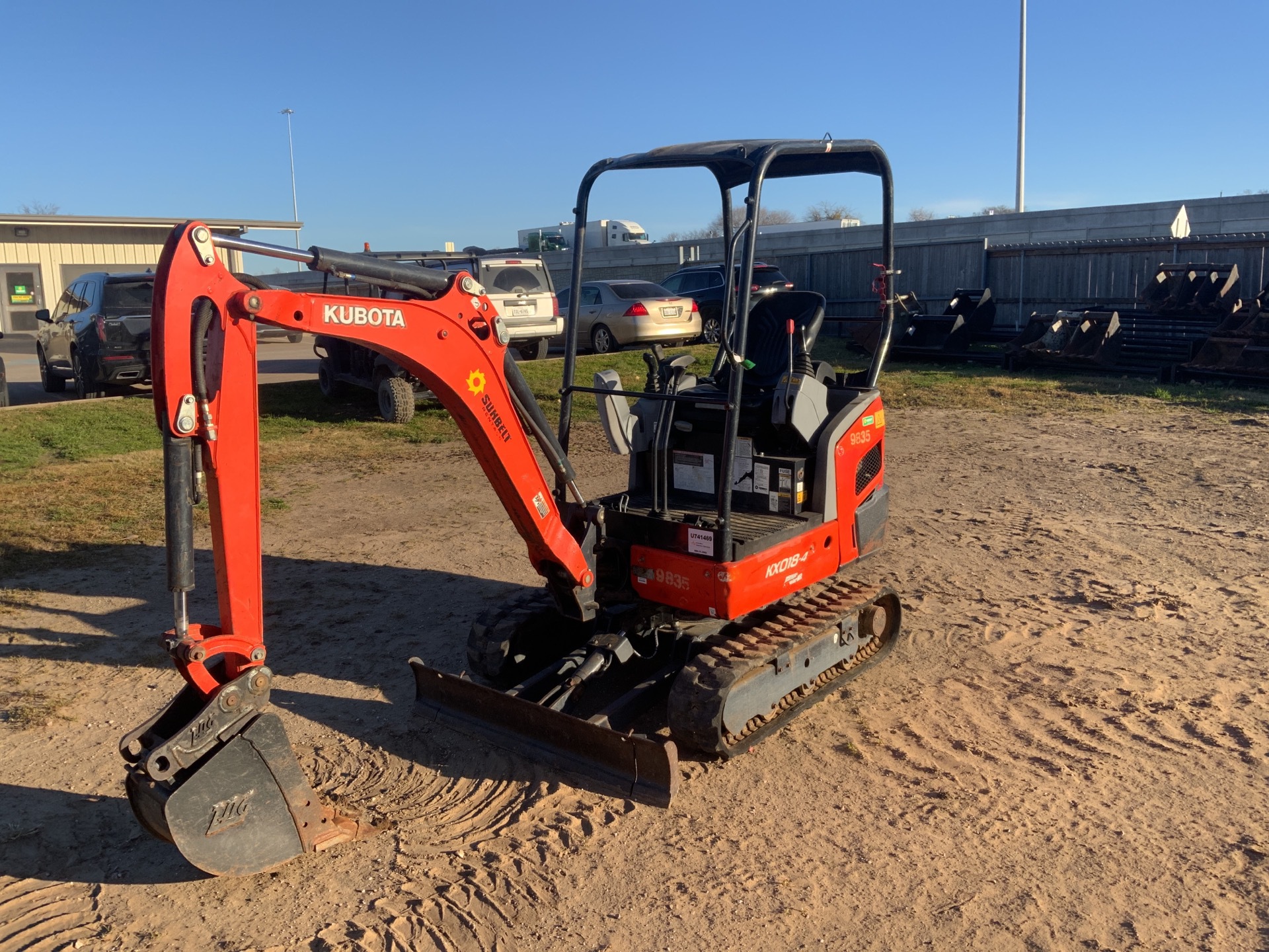 2017 Kubota KX018-4 Mini Excavator