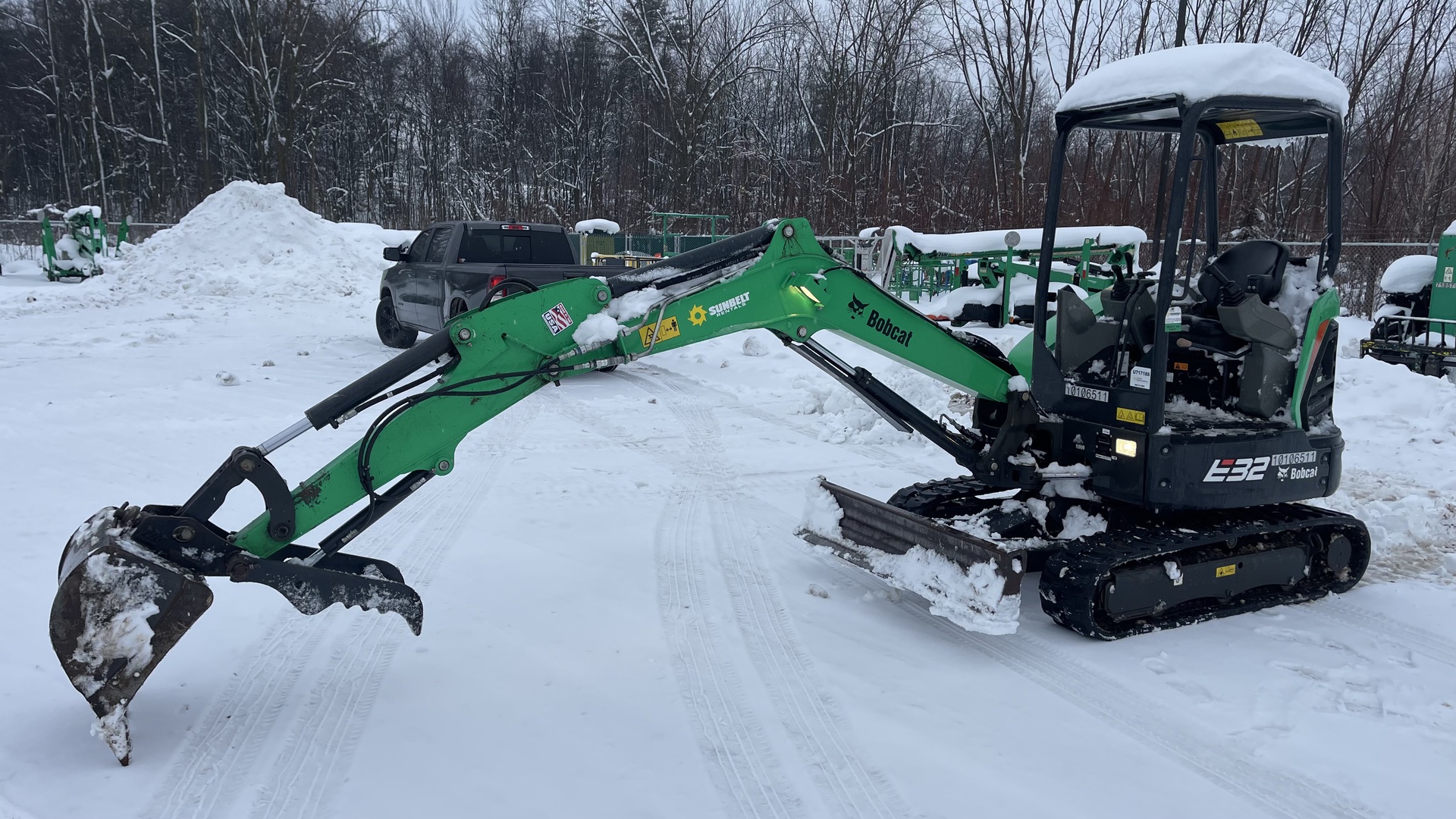 2018 Bobcat E32i Mini Excavator