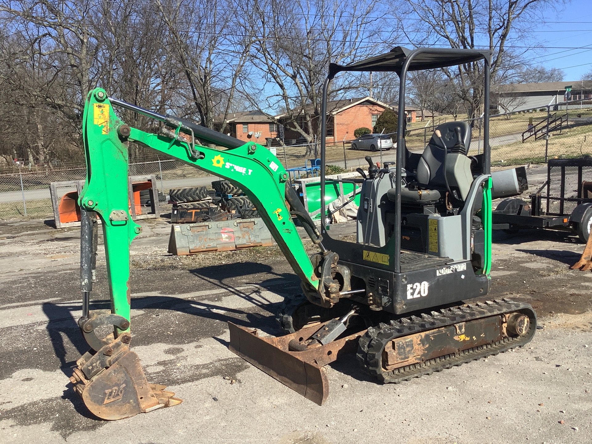 2018 Bobcat E20 Mini Excavator