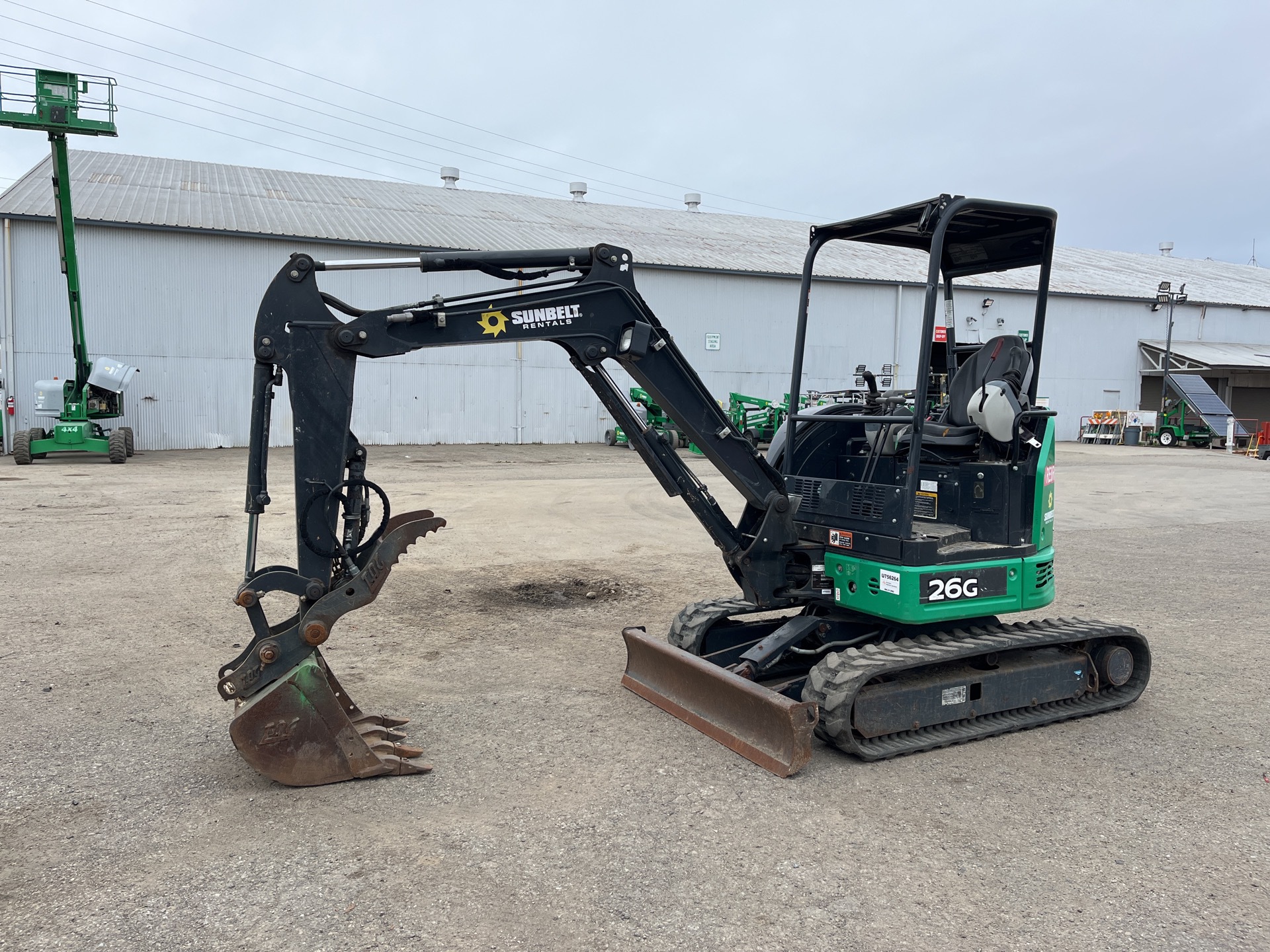 2017 John Deere 26G Mini Excavator