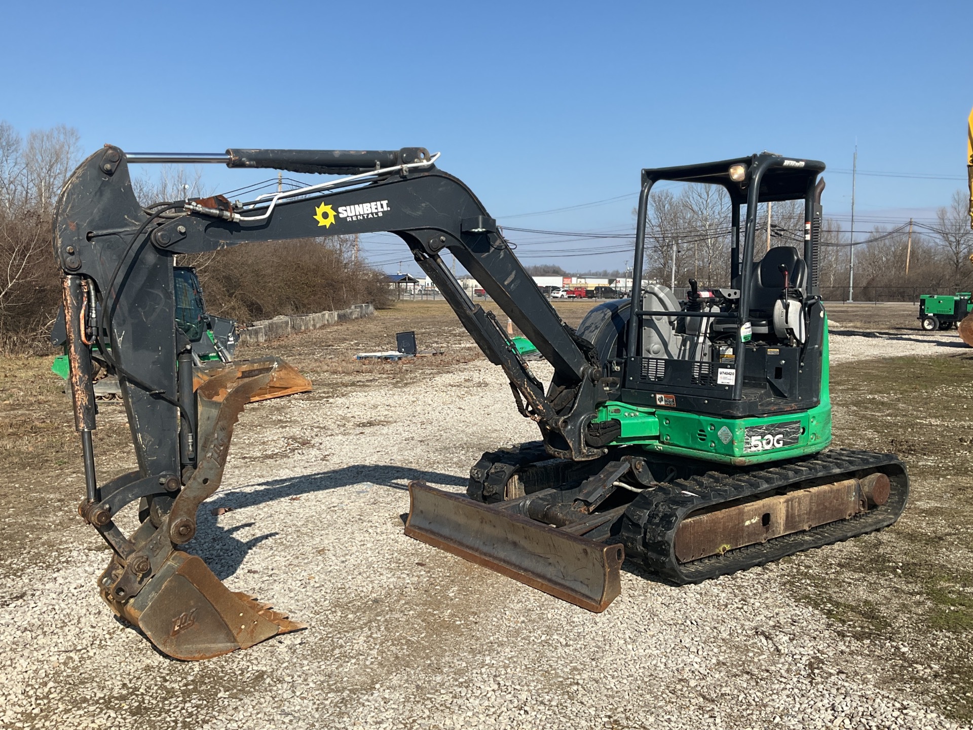 2017 John Deere 50G Mini Excavator
