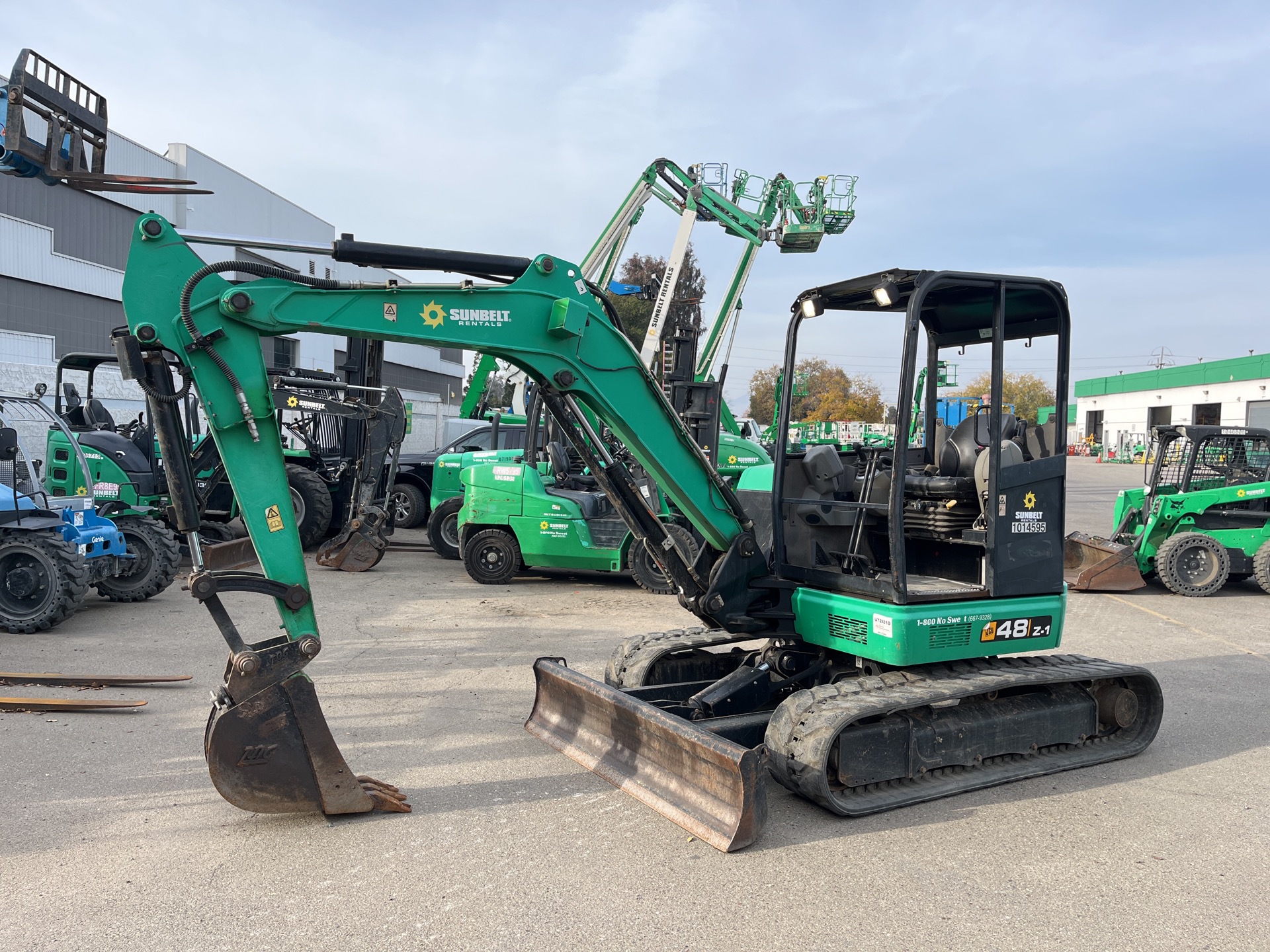 2017 JCB 48Z-1 Mini Excavator