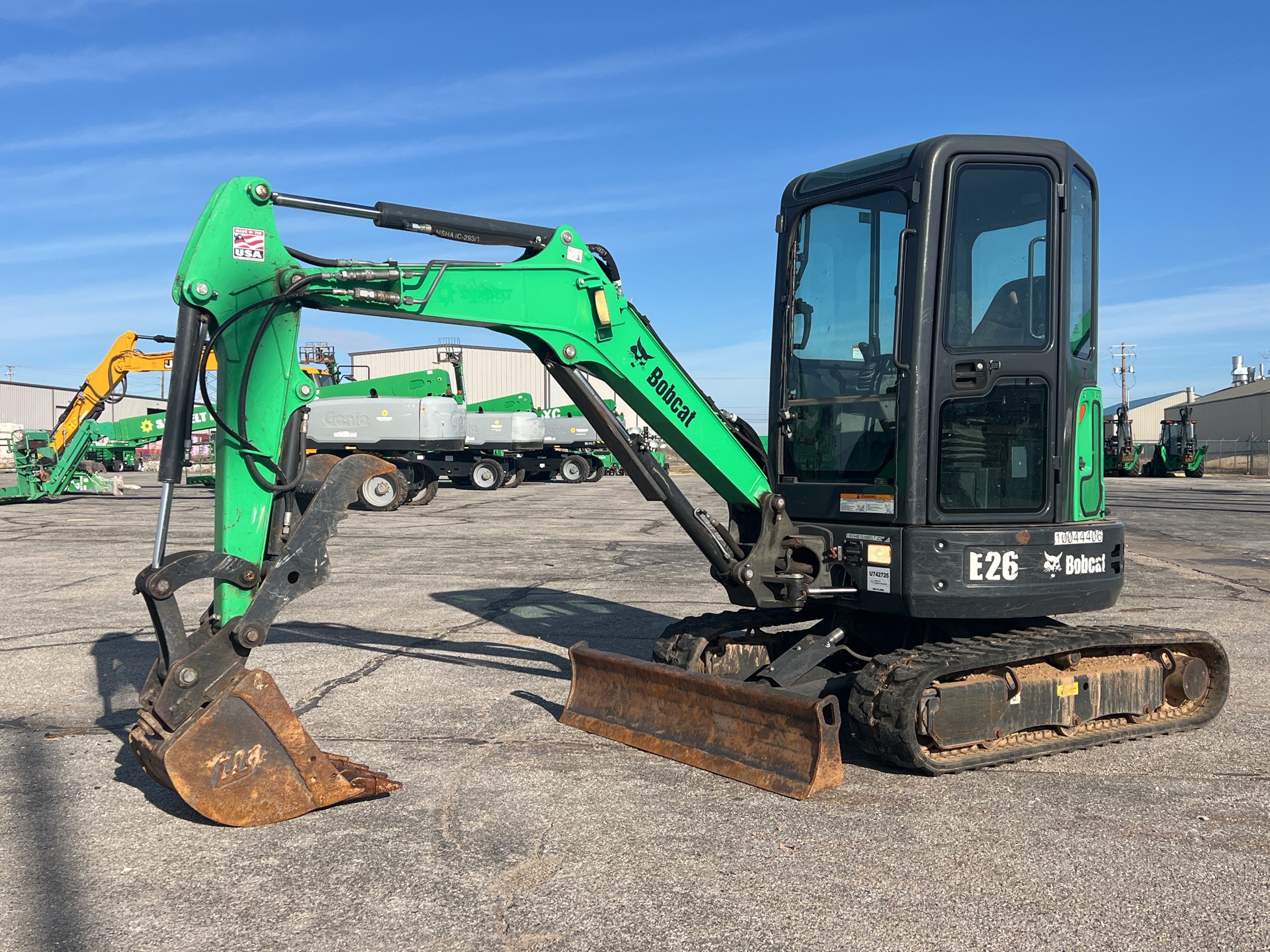 2018 Bobcat E26 Mini Excavator