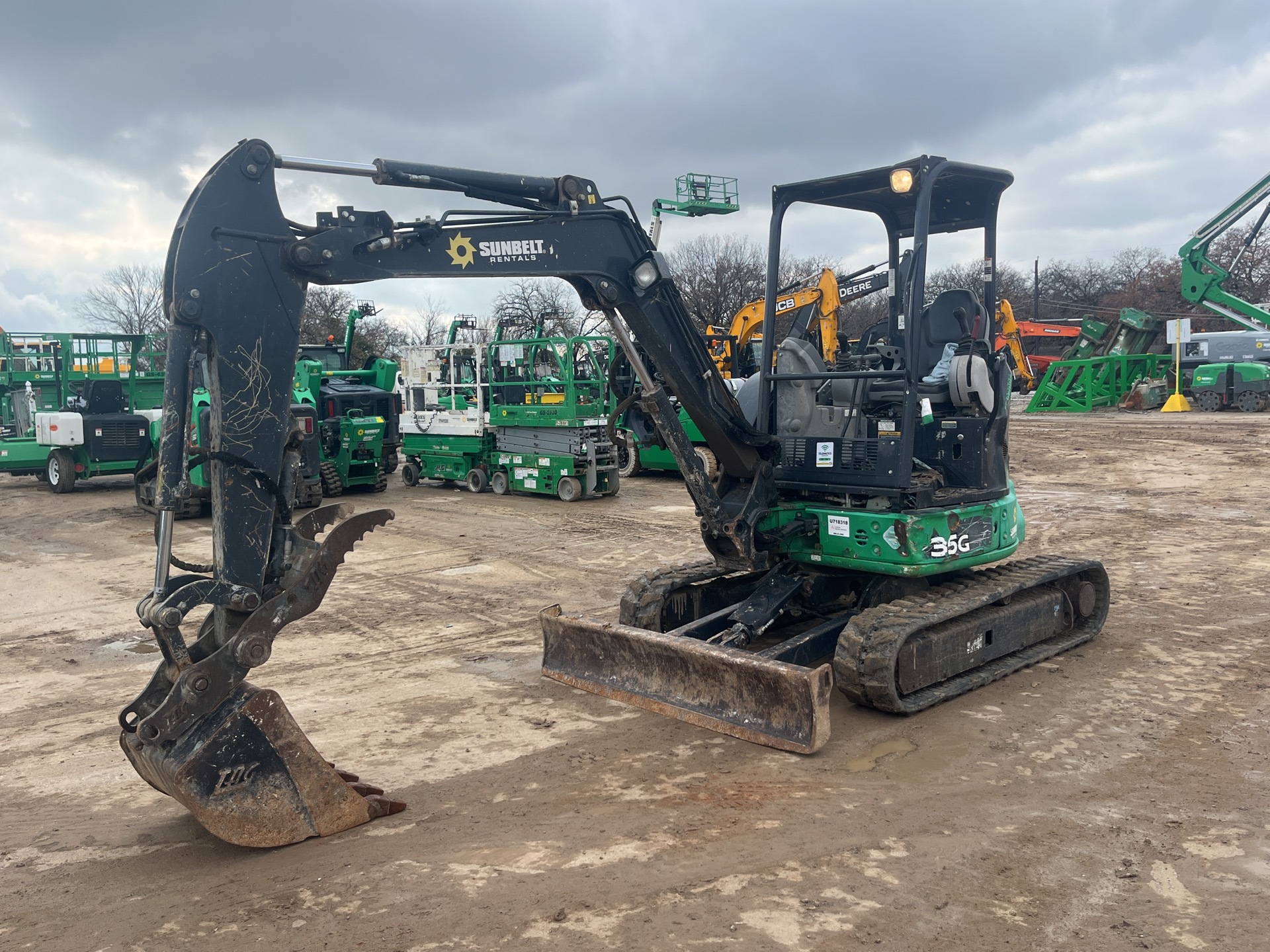 2017 John Deere 35G Mini Excavator