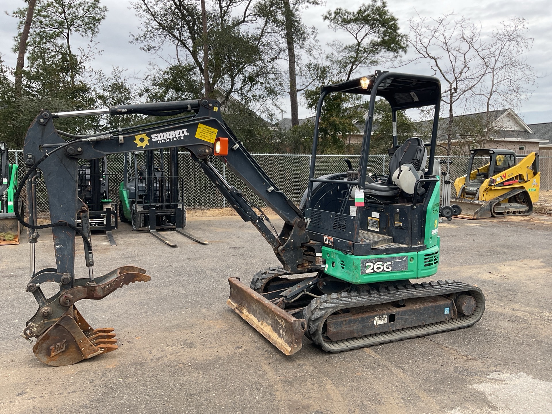 2017 John Deere 26G Mini Excavator