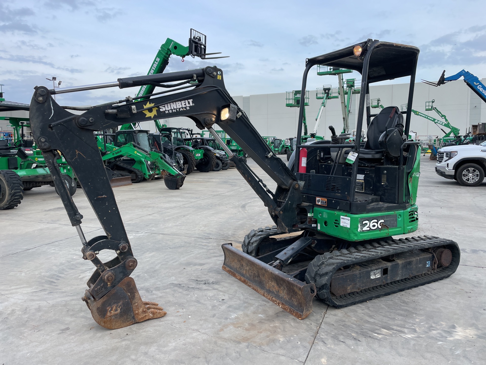 2017 John Deere 26G Mini Excavator