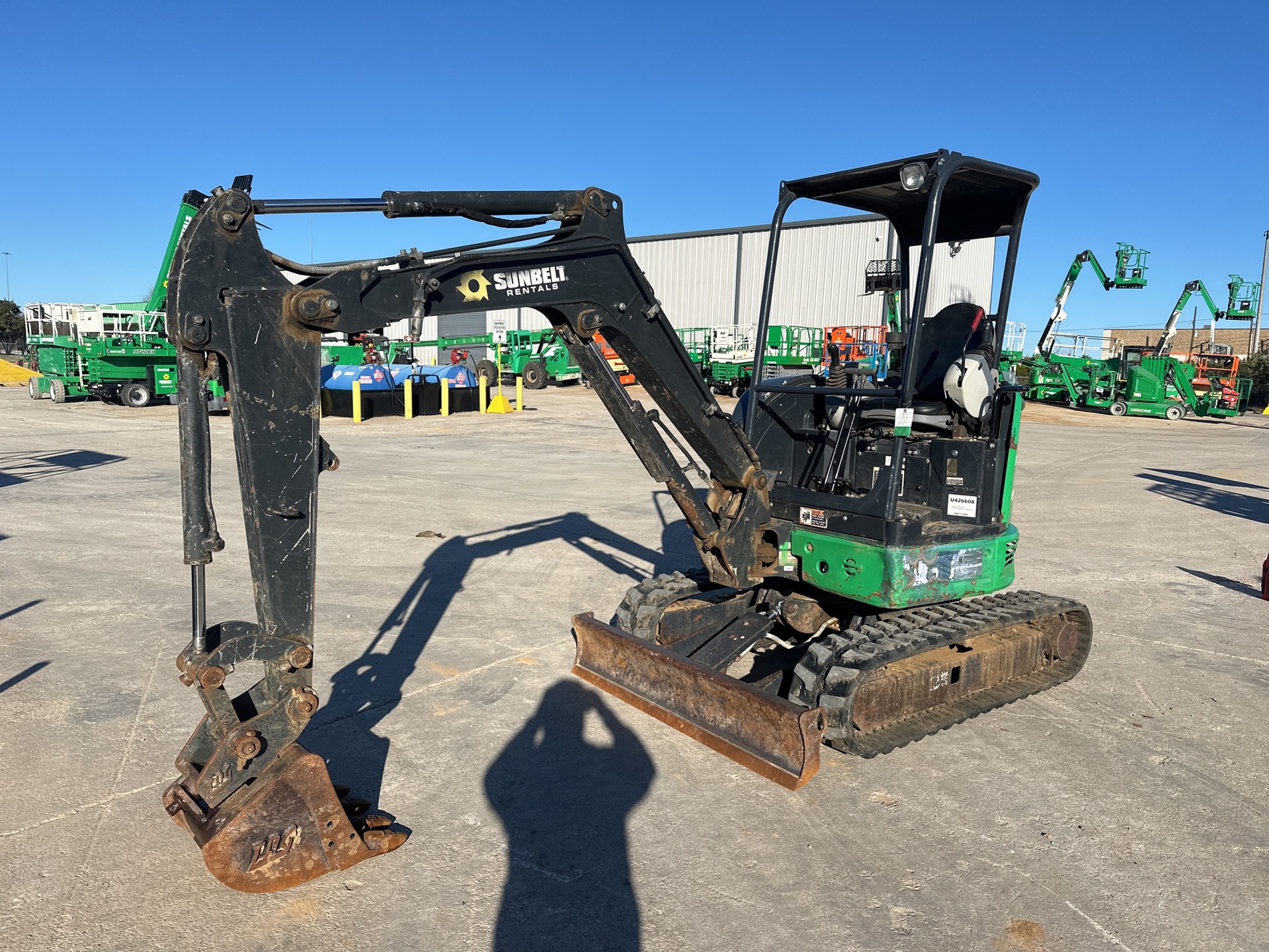 2017 John Deere 26G Mini Excavator
