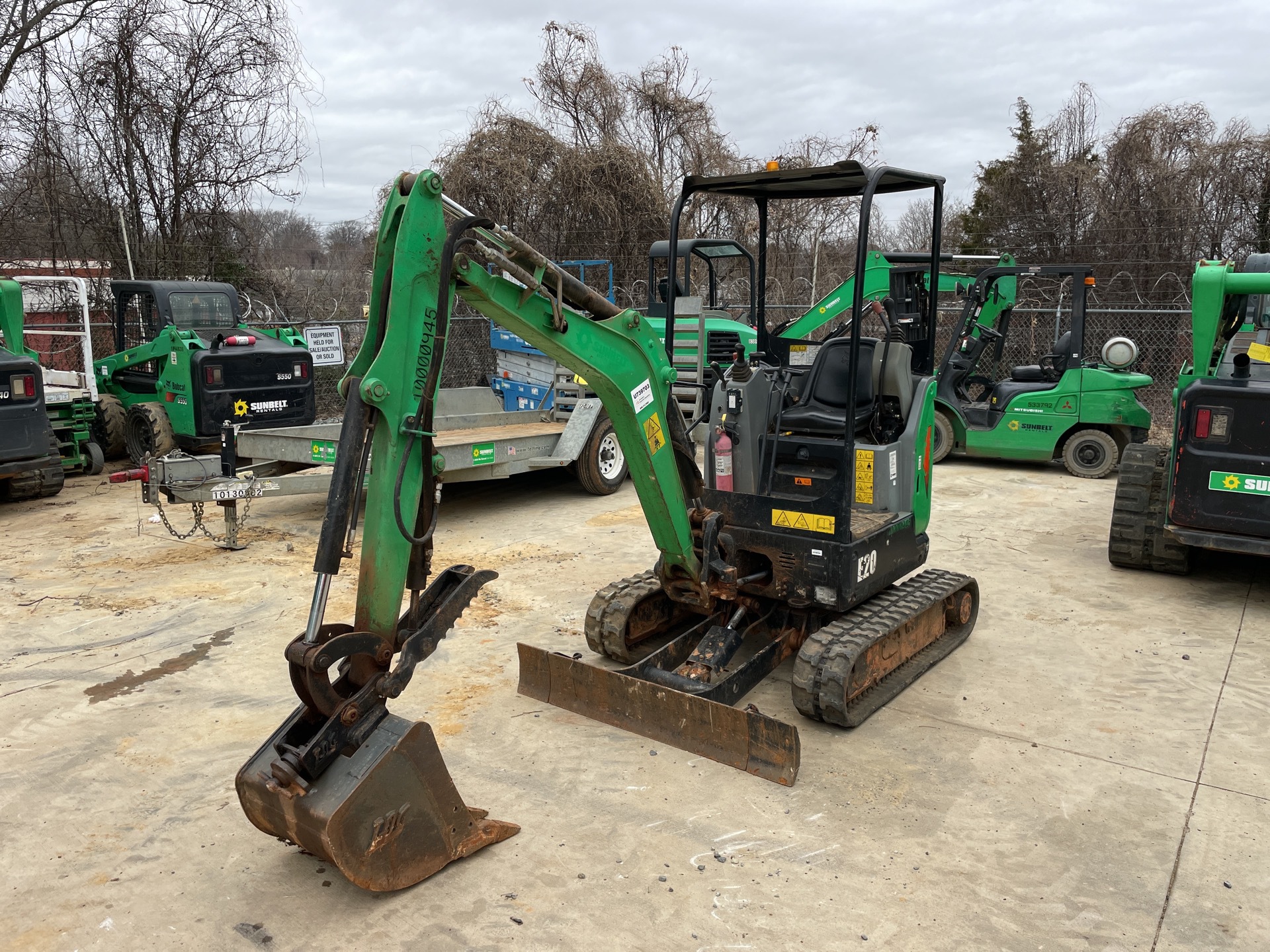 2018 Bobcat E20 Mini Excavator