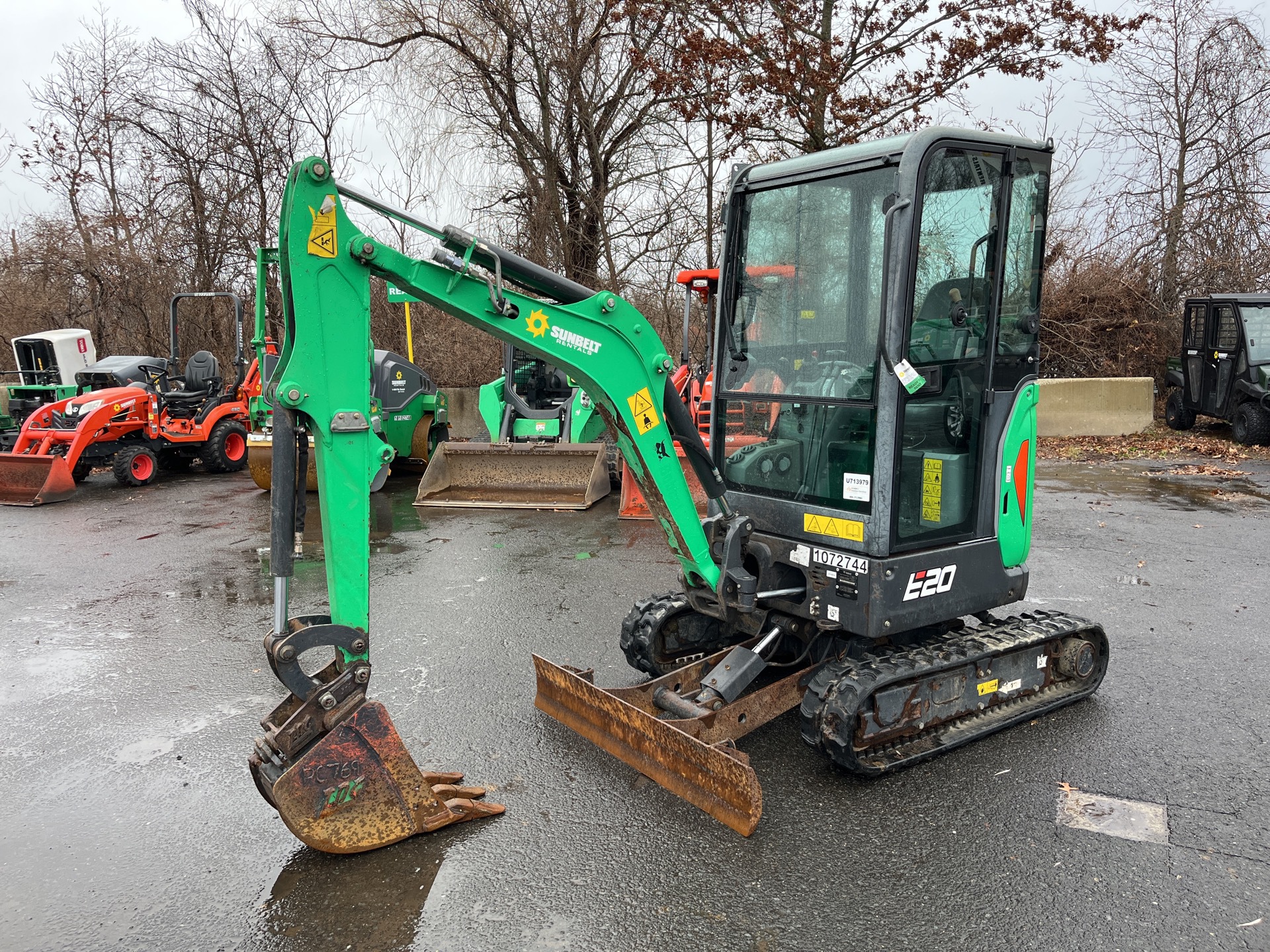 2018 Bobcat E20 Mini Excavator