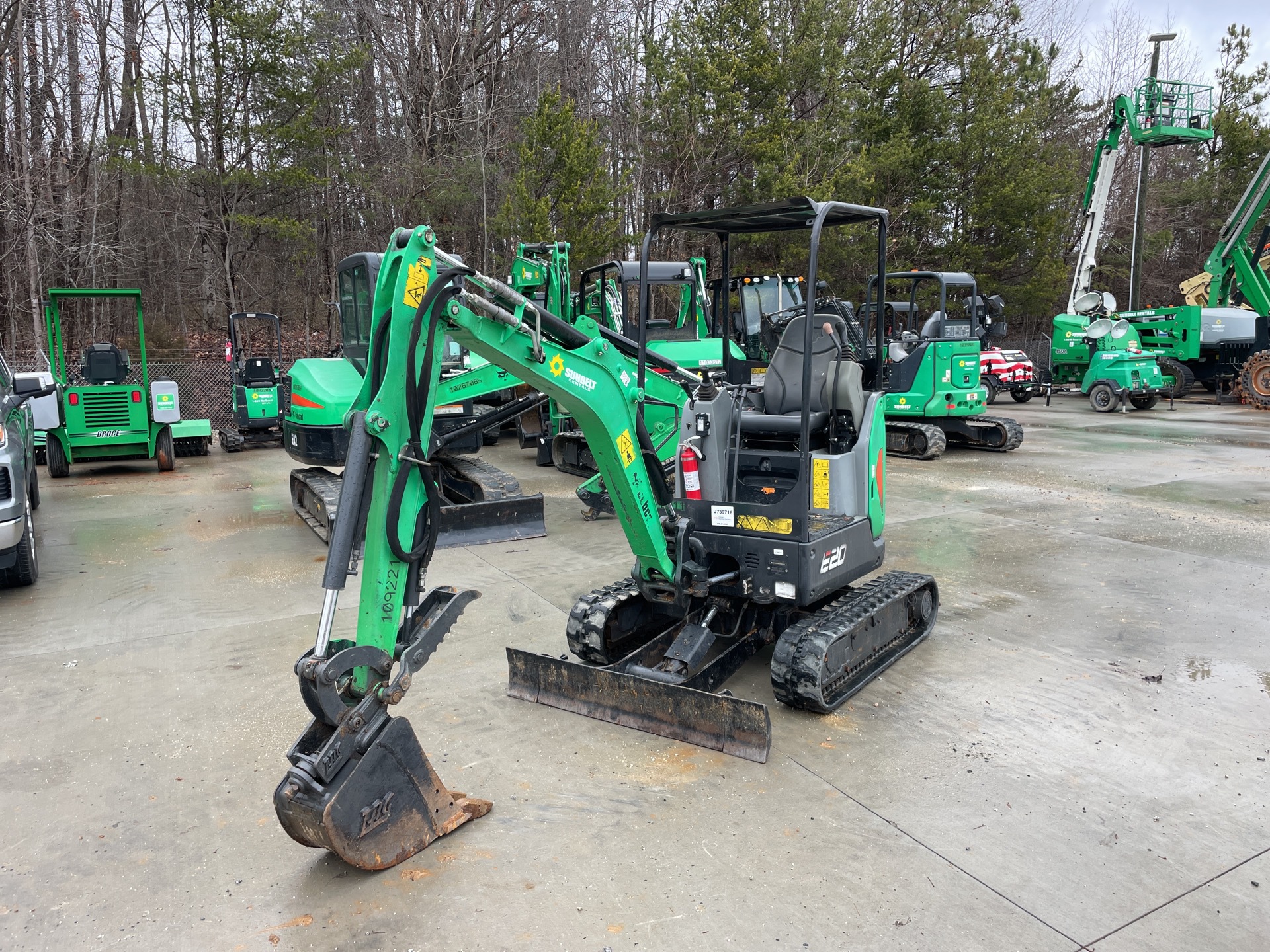 2018 Bobcat E20 Mini Excavator
