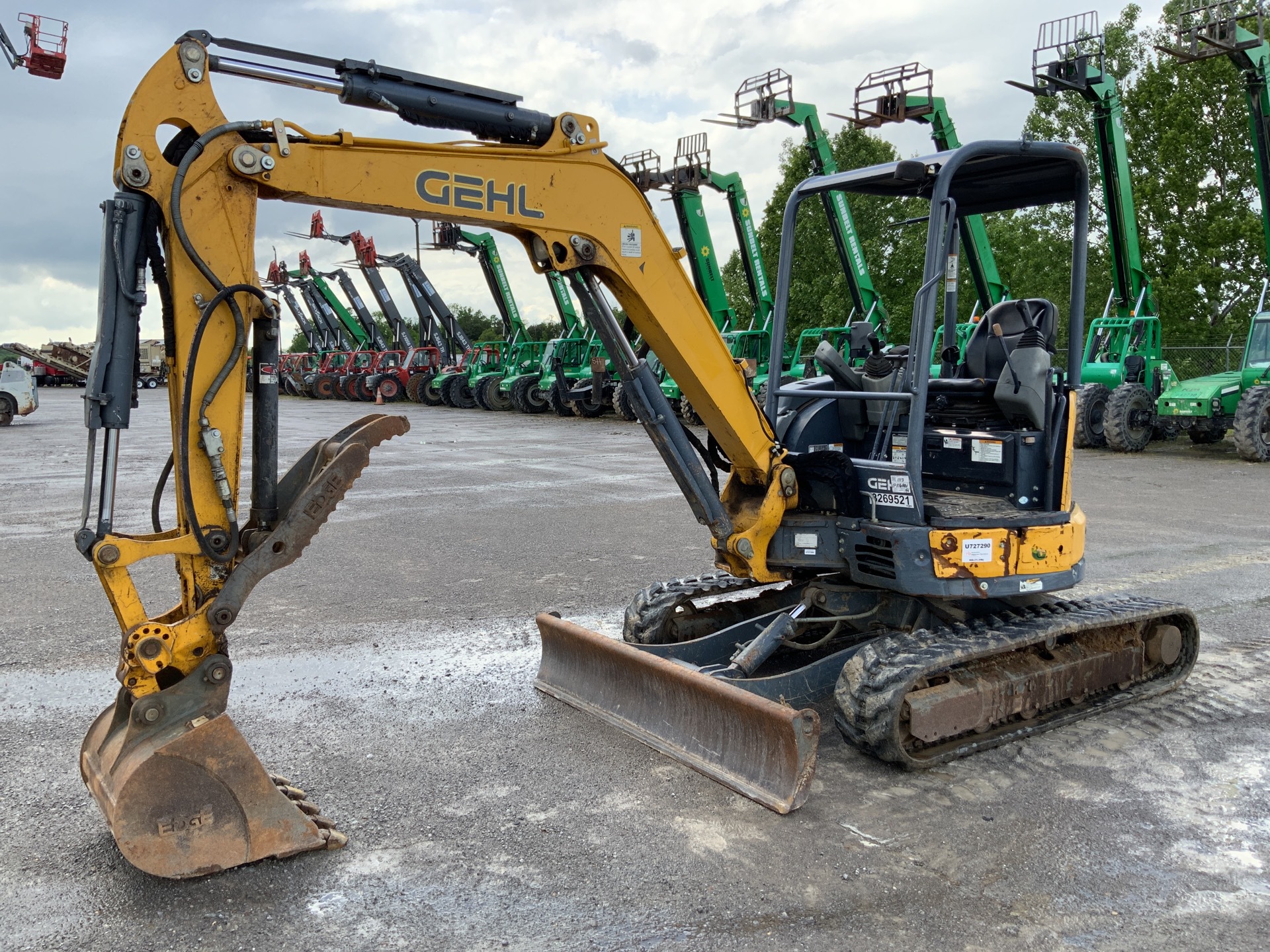 2017 Gehl Z35 Mini Excavator