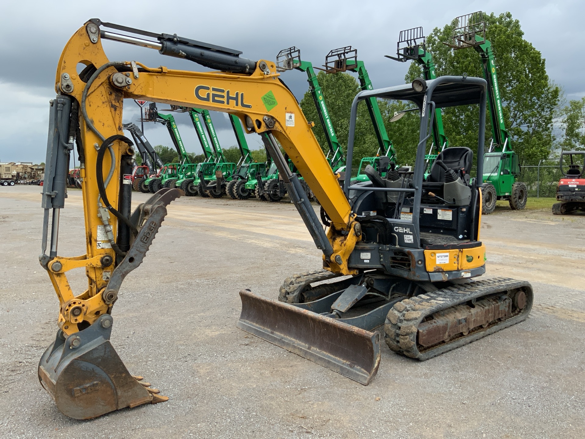 2017 Gehl Z35 Mini Excavator