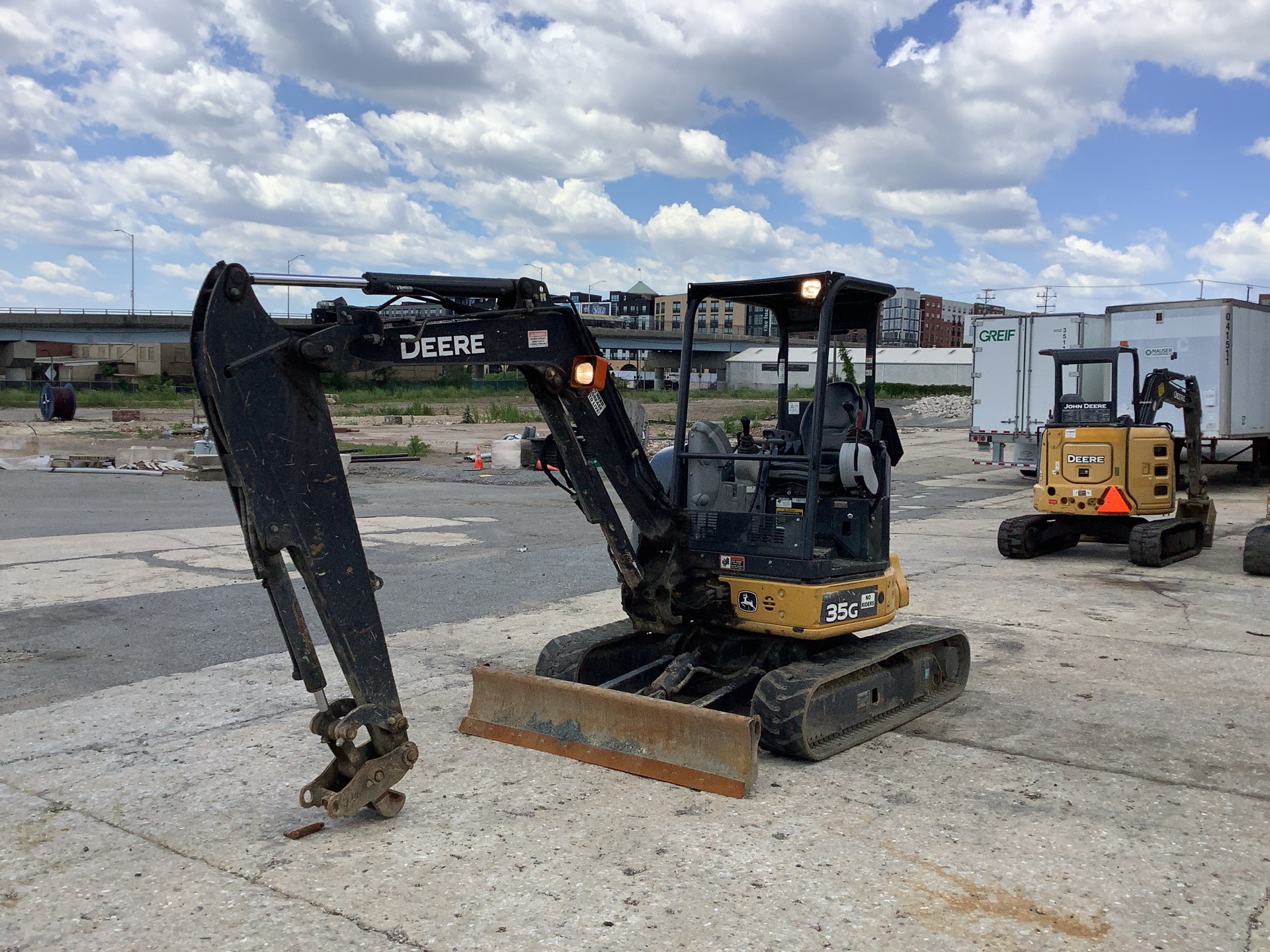 2017 John Deere 35G Mini Excavator