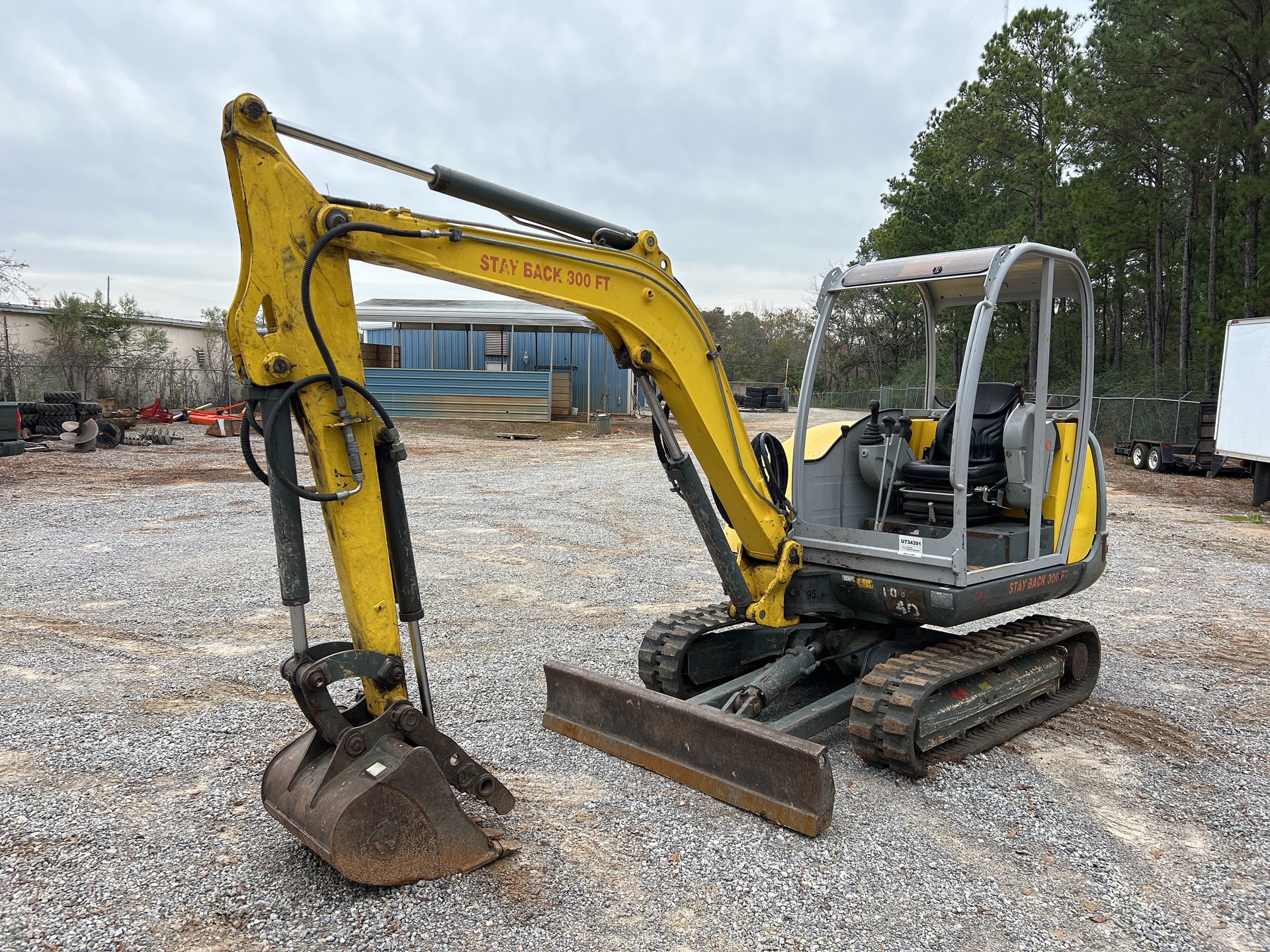 2017 Wacker Neuson 3503RD Mini Excavator