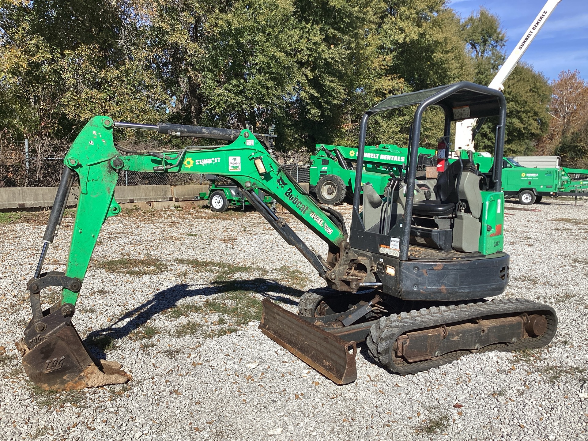 2018 Bobcat E26 Mini Excavator