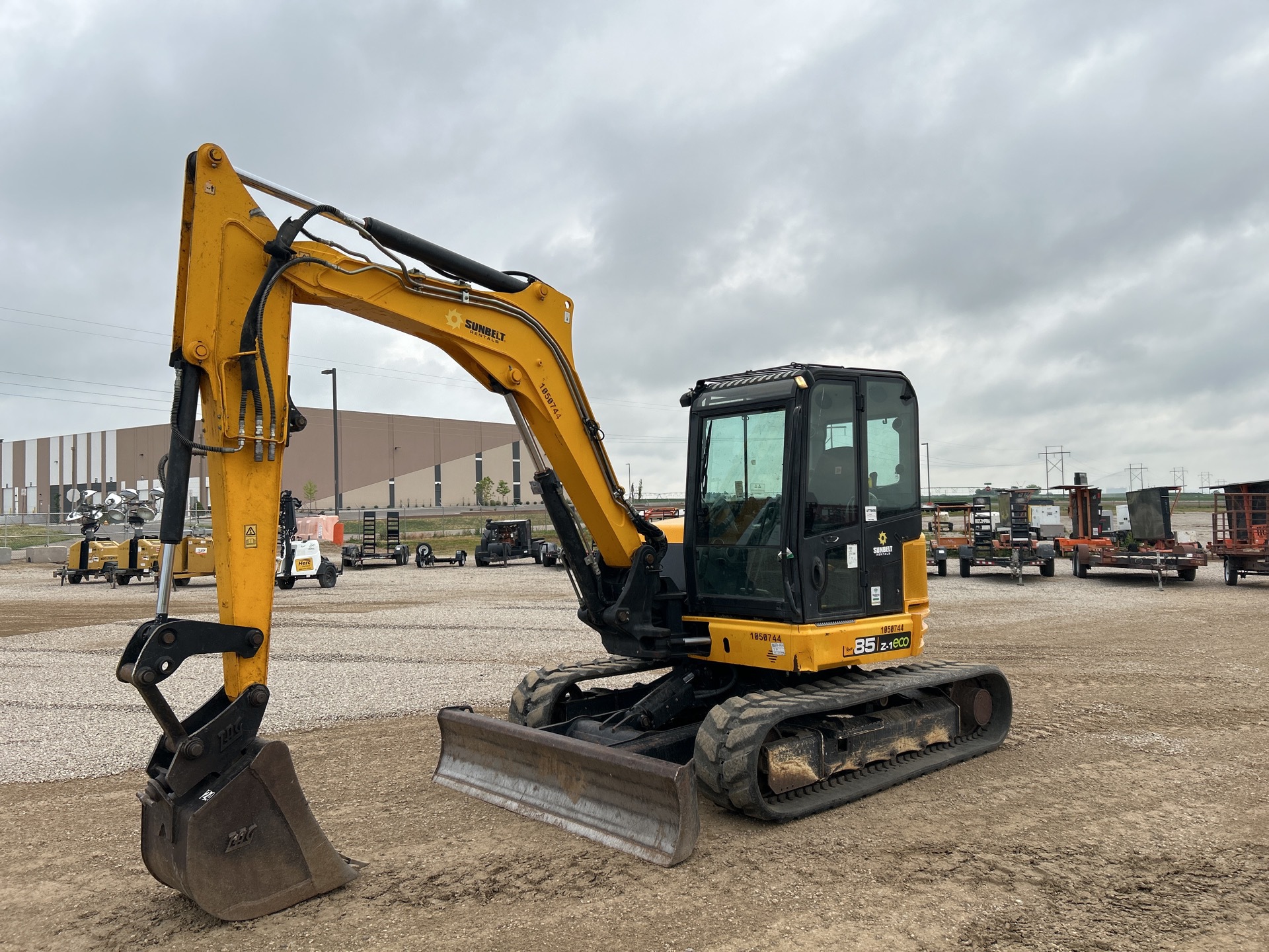 2017 JCB 85Z-1 Mini Excavator