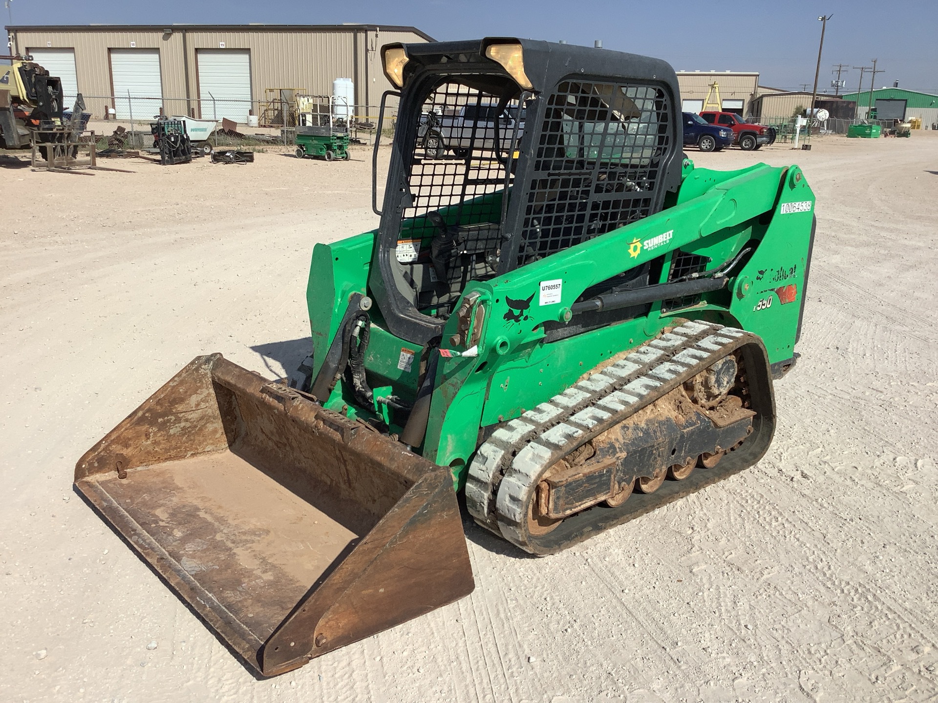 2018 Bobcat T550 Compact Track Loader