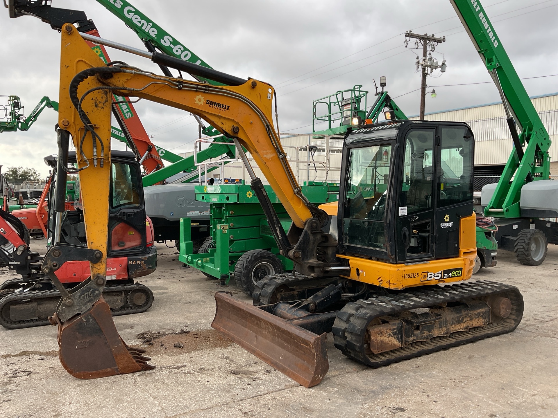 2017 JCB 85Z-1 Mini Excavator