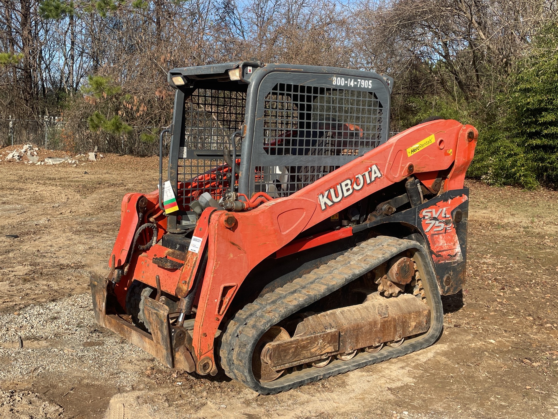 2017 Kubota SVL75-2 Two-Speed Compact Track Loader