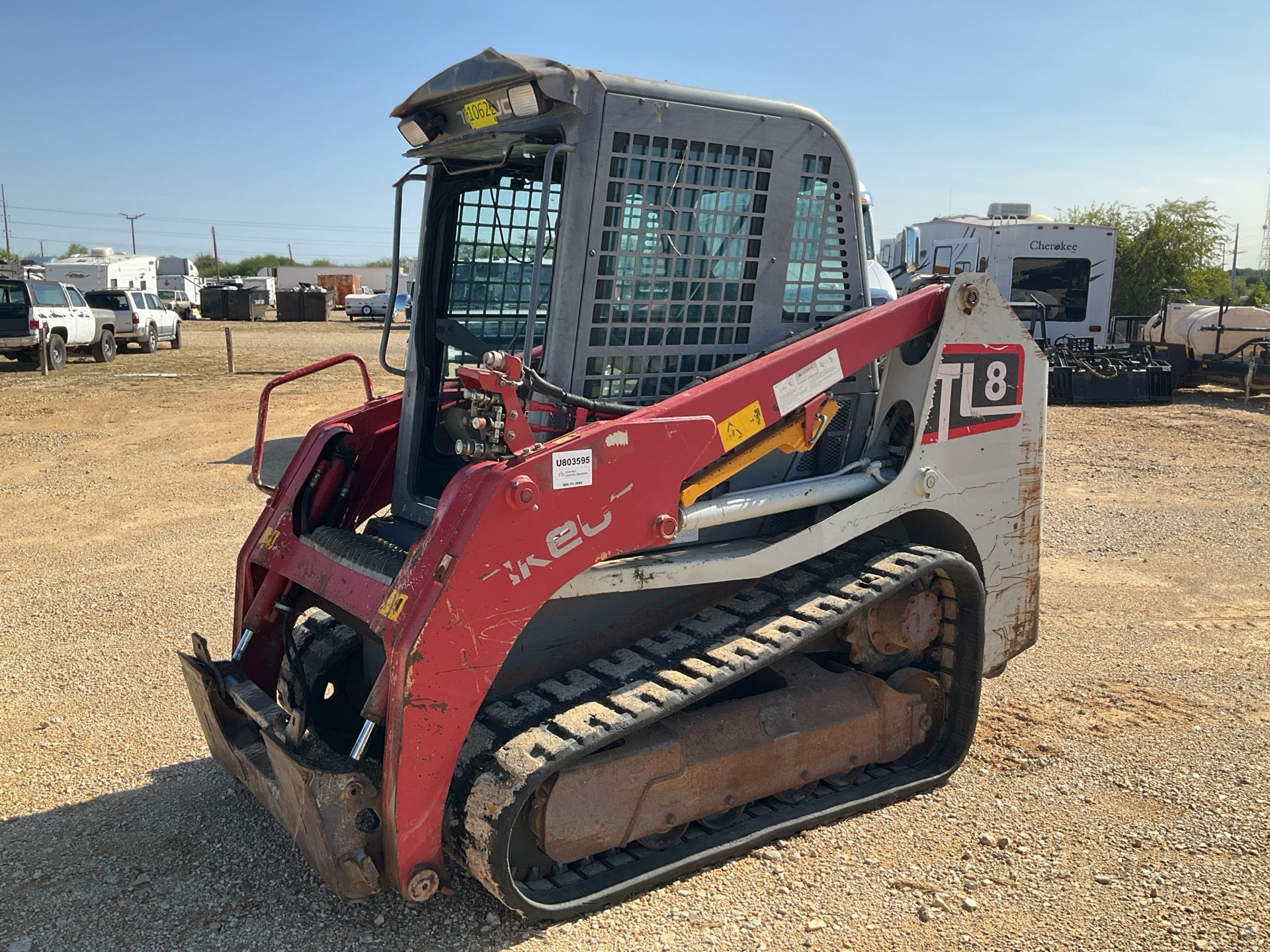2017 Takeuchi TL8 Two-Speed Compact Track Loader