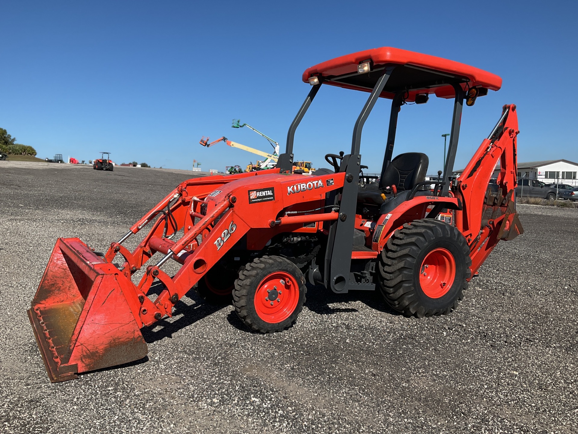 2018 Kubota B26 Backhoe Loader