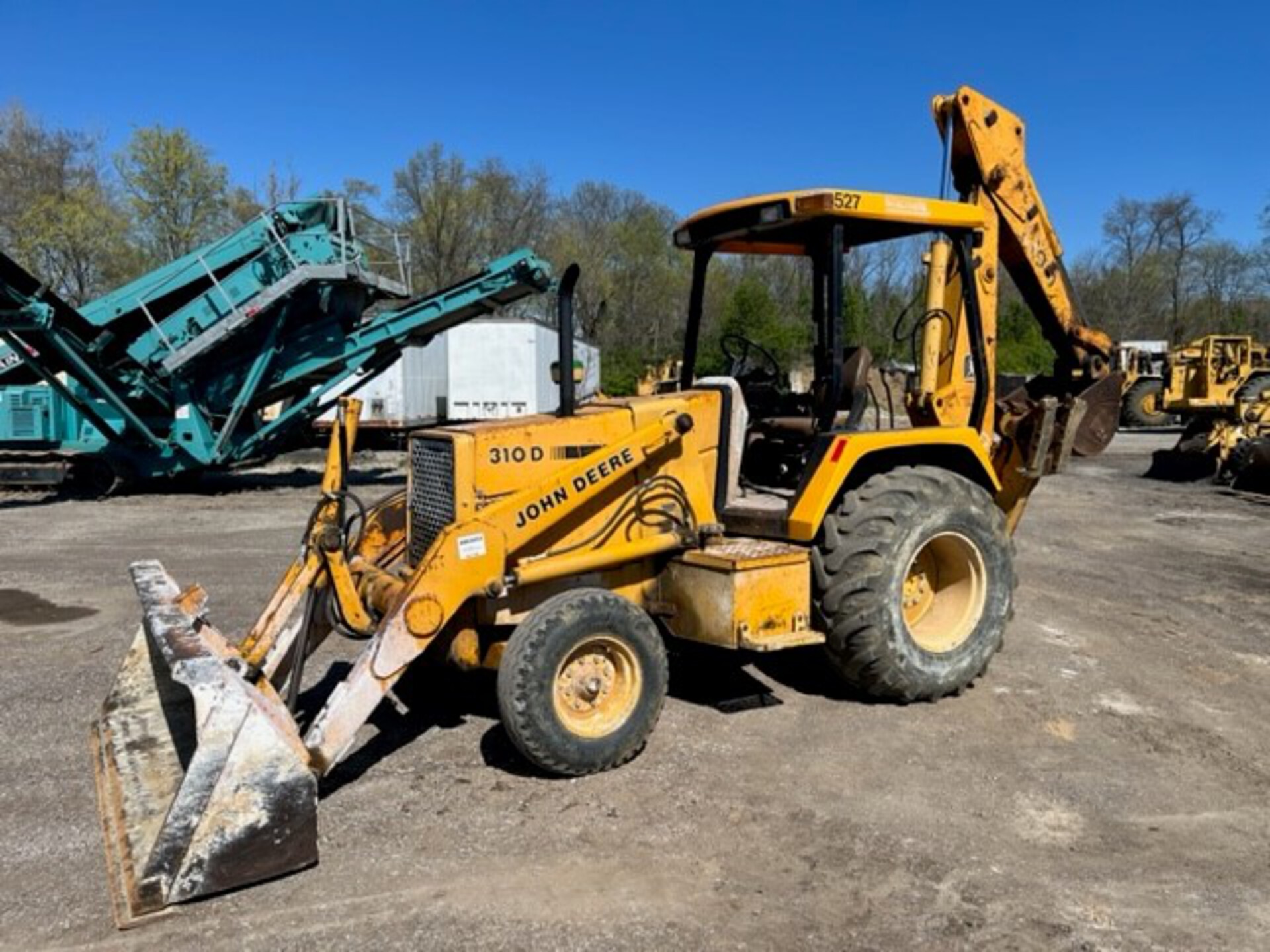 1992 John Deere 310D 4x2 Backhoe Loader