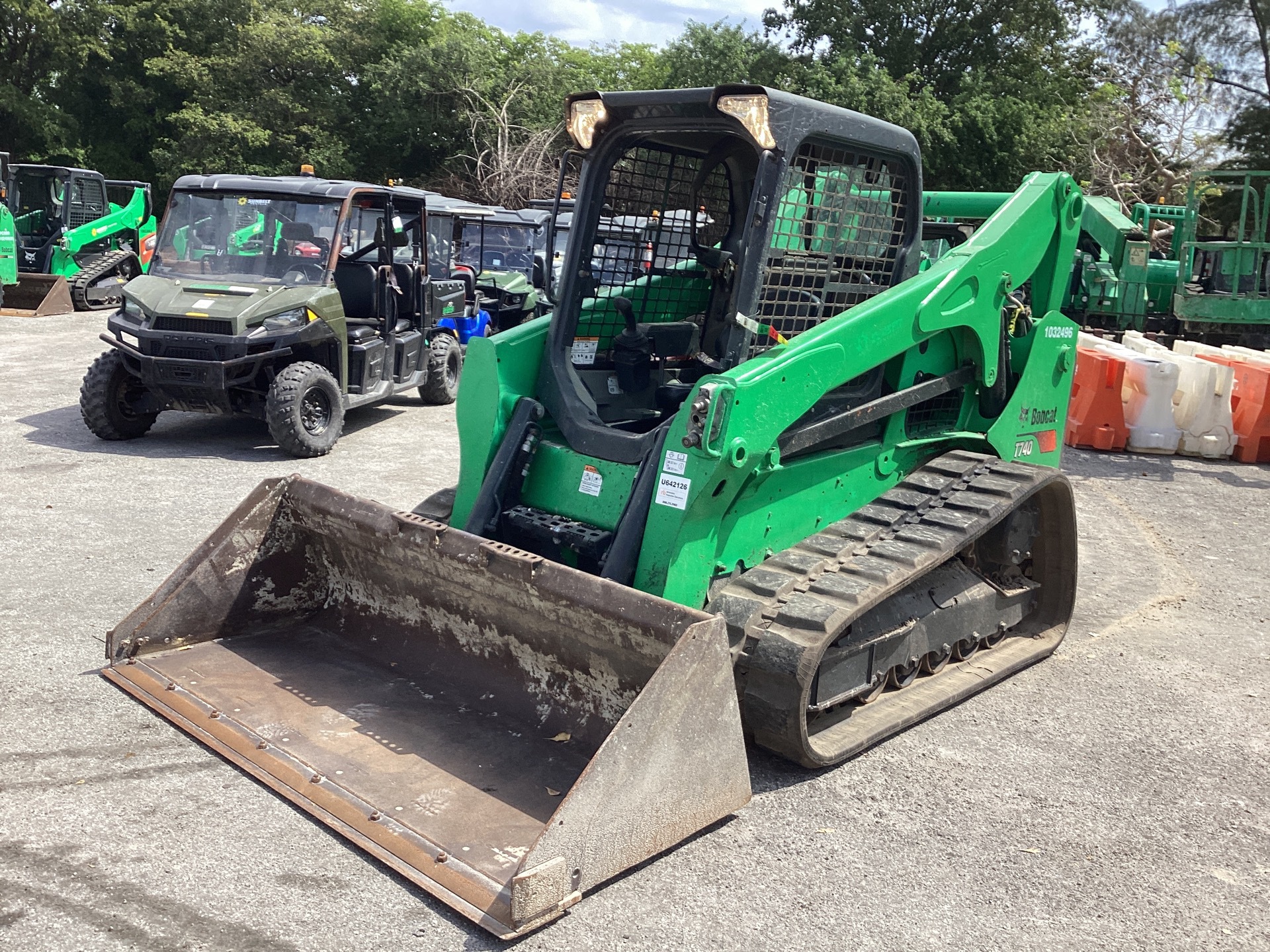 2017 Bobcat T740 Compact Track Loader